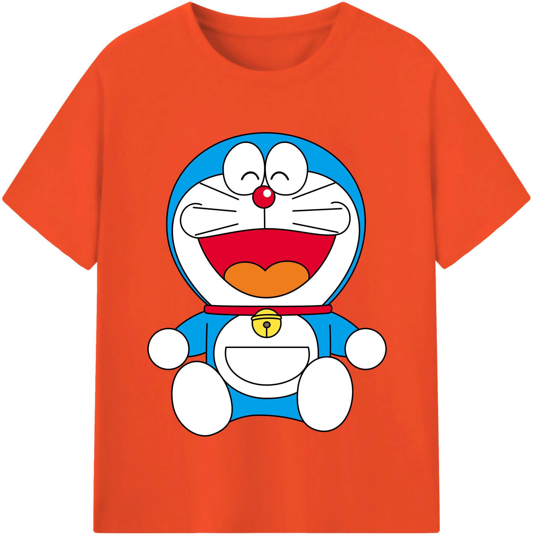 （画像用） ドラえもん Doraemon 綿100％半袖Tシャツ（フロントプリント）