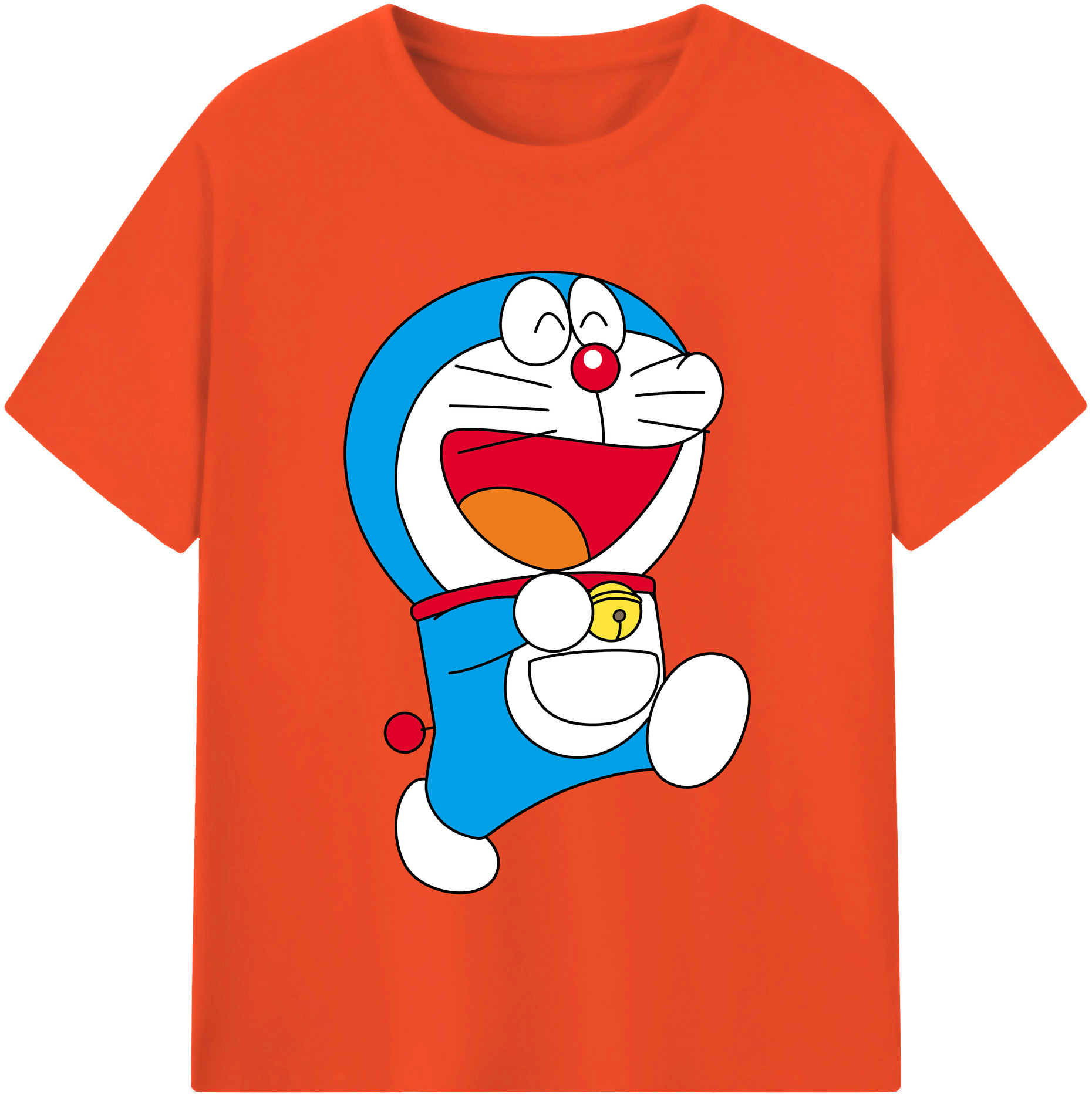 （画像用） ドラえもん Doraemon 綿100％半袖Tシャツ（フロントプリント）