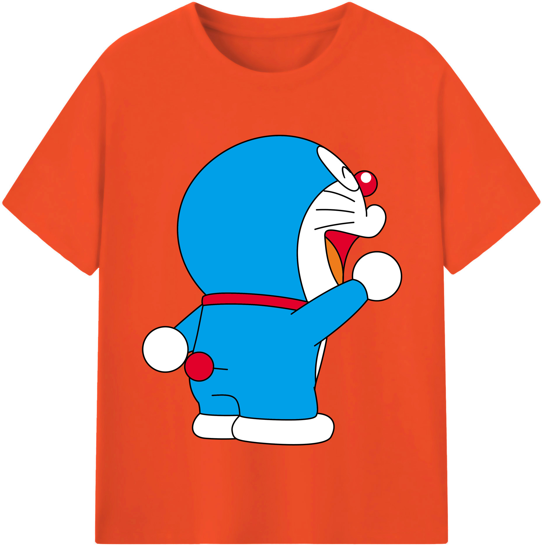 （画像用） ドラえもん Doraemon 綿100％半袖Tシャツ（フロントプリント）