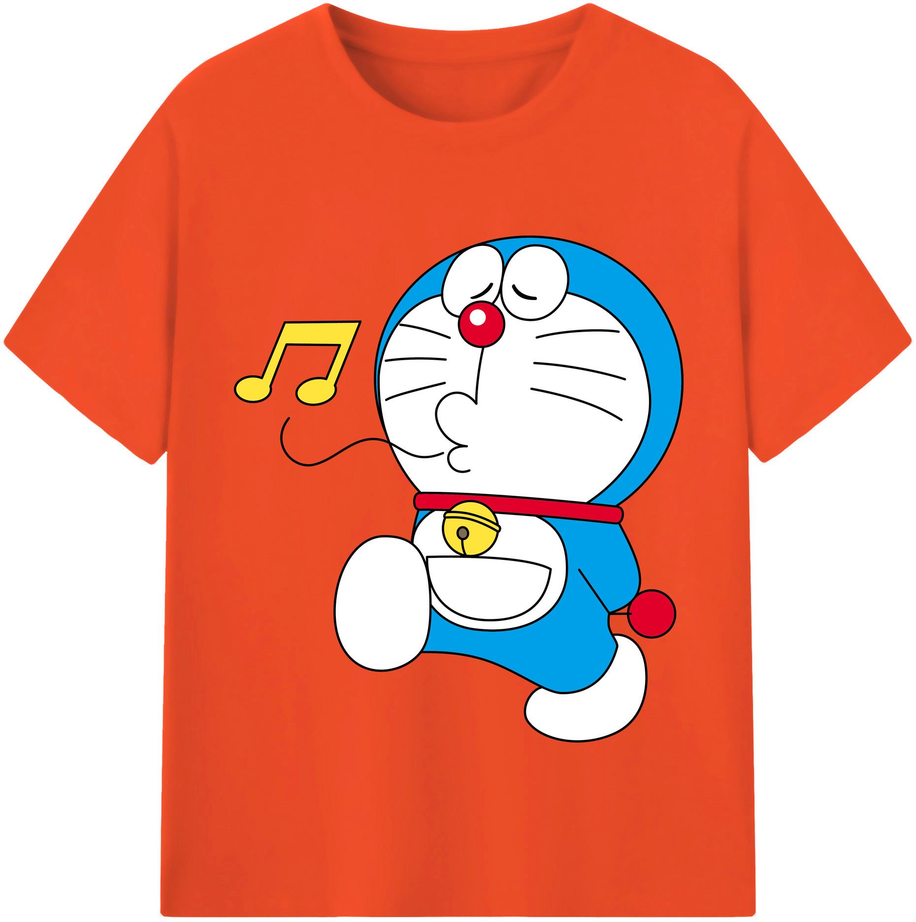 （画像用） ドラえもん Doraemon 綿100％半袖Tシャツ（フロントプリント）