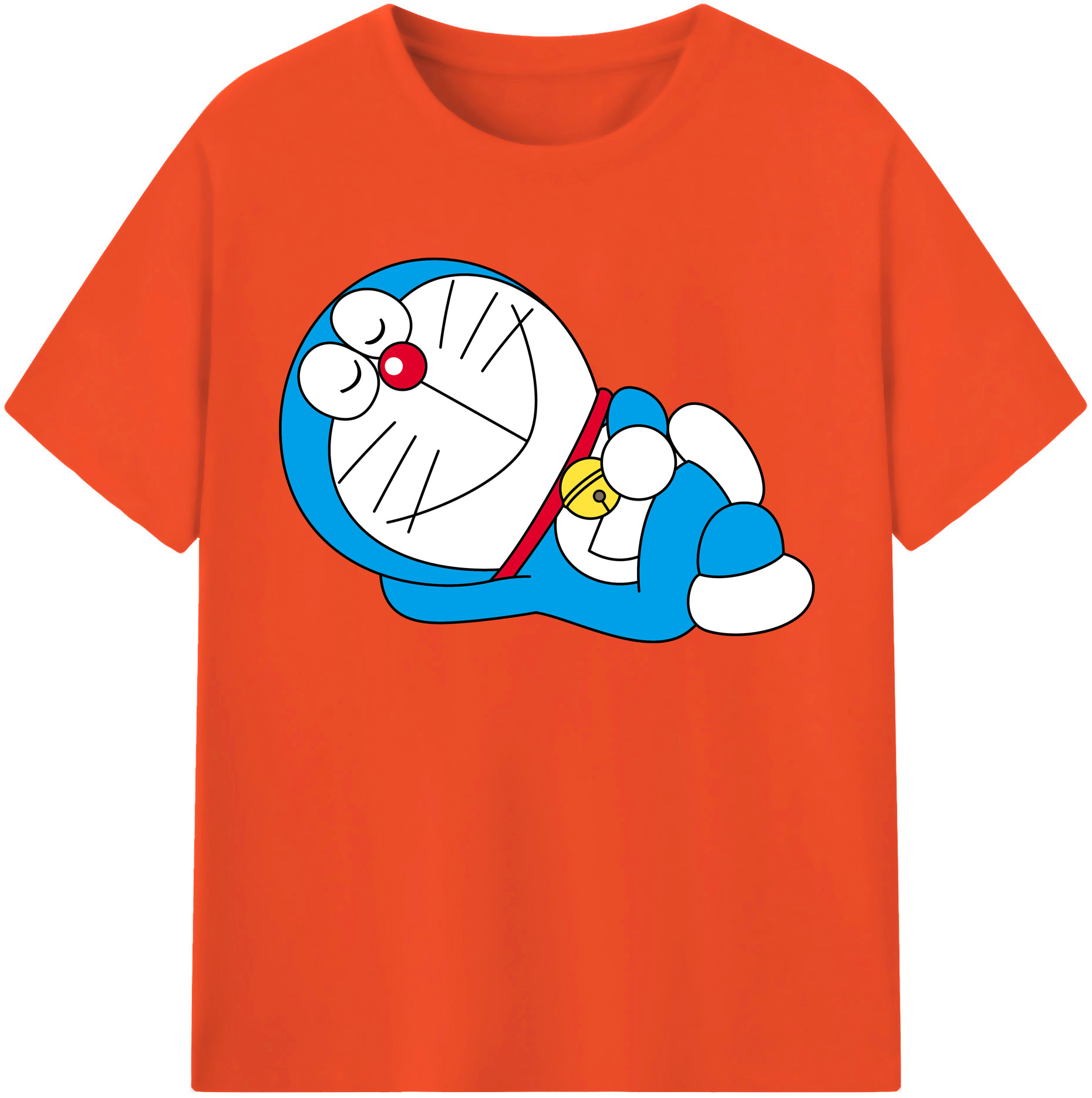 （画像用） ドラえもん Doraemon 綿100％半袖Tシャツ（フロントプリント）