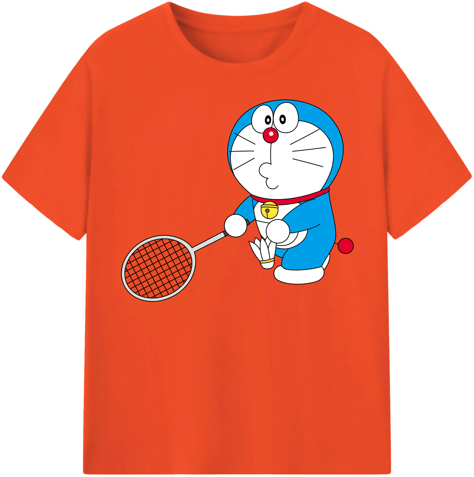 （画像用） ドラえもん Doraemon 綿100％半袖Tシャツ（フロントプリント）