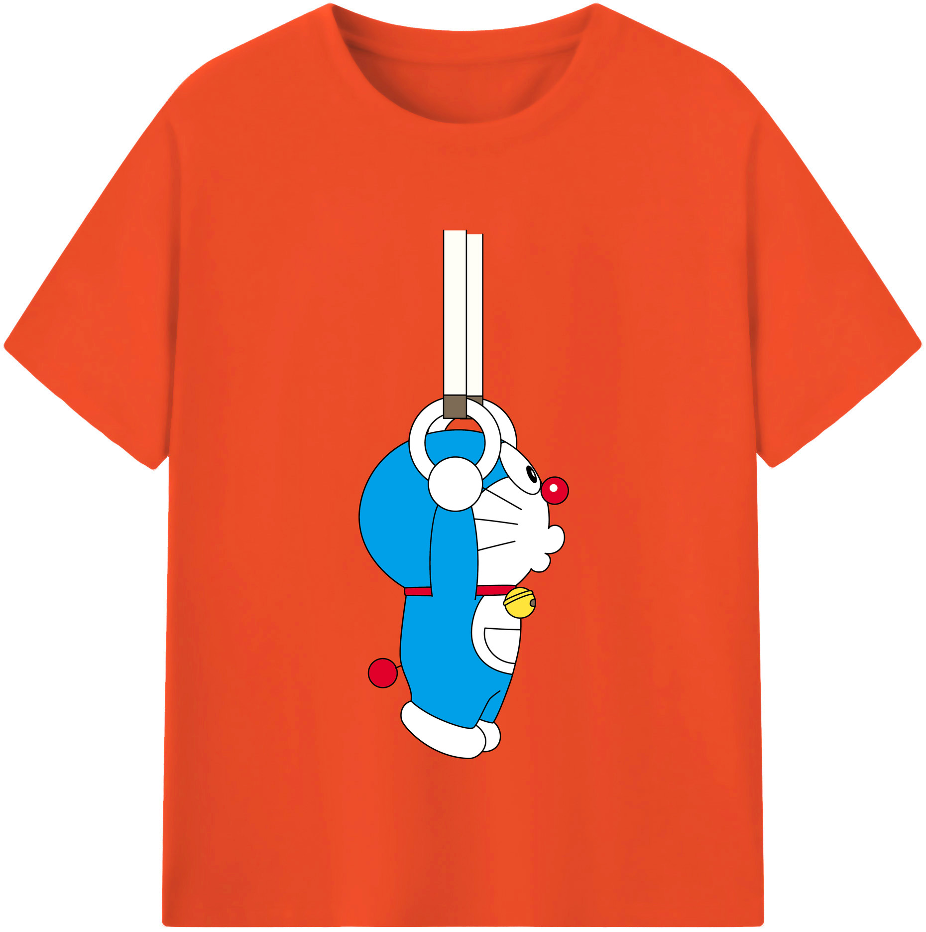 （画像用） ドラえもん Doraemon 綿100％半袖Tシャツ（フロントプリント）