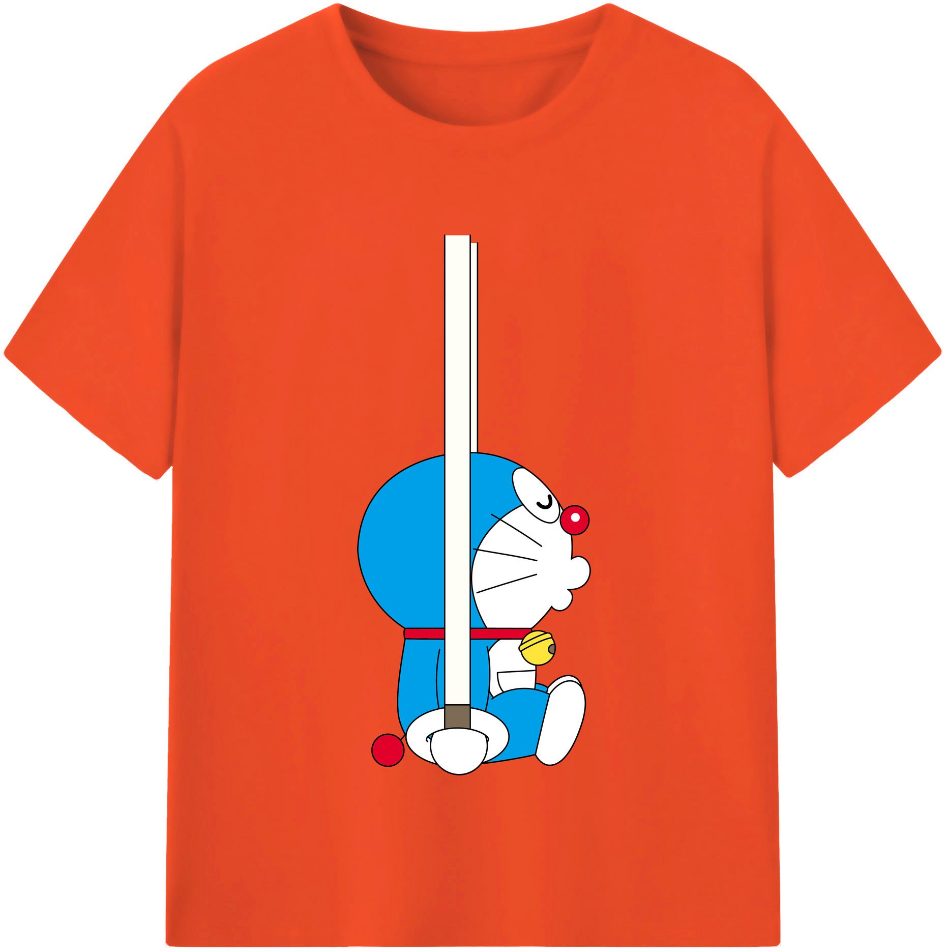 （画像用） ドラえもん Doraemon 綿100％半袖Tシャツ（フロントプリント）