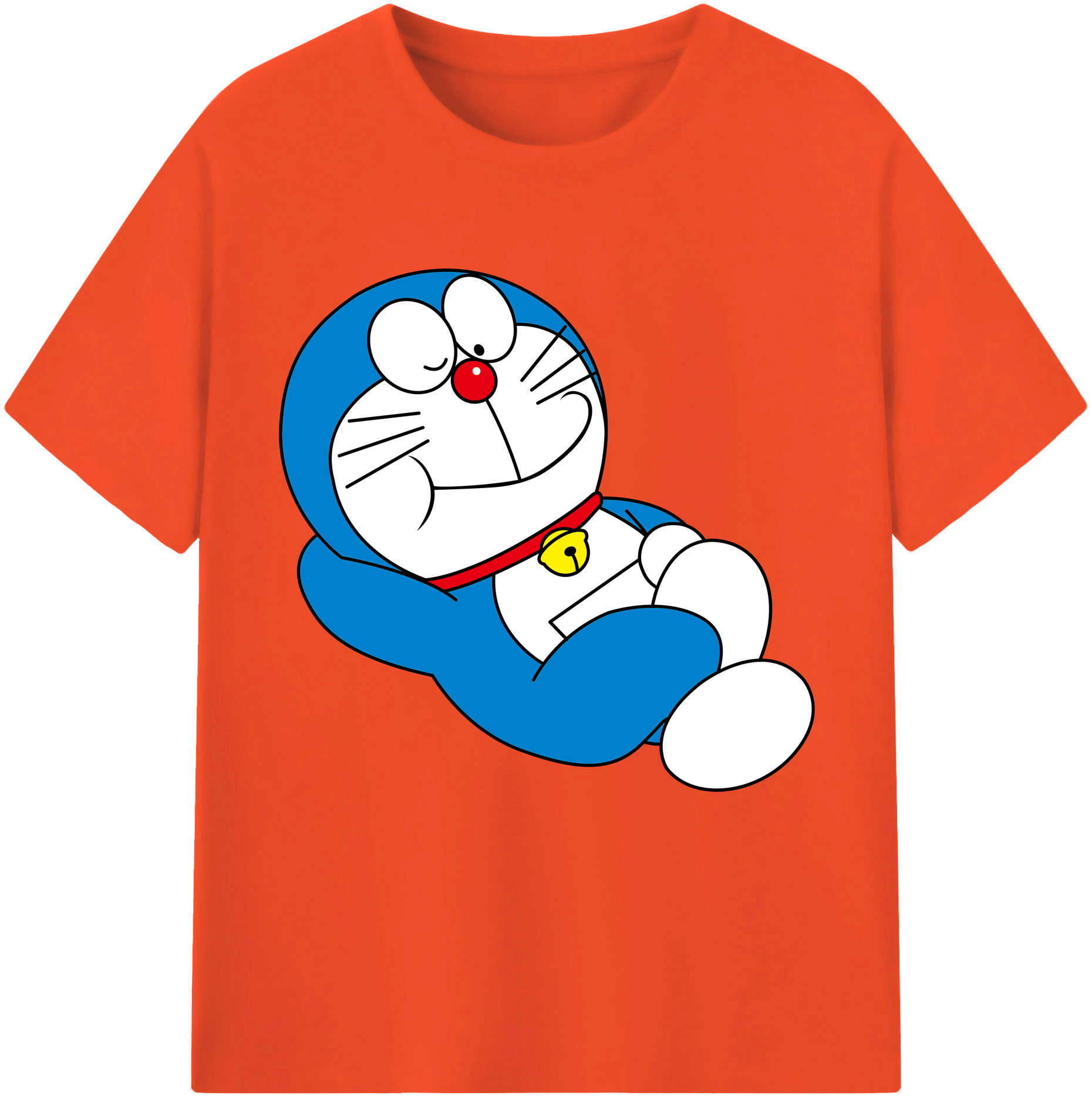 （画像用） ドラえもん Doraemon 綿100％半袖Tシャツ（フロントプリント）