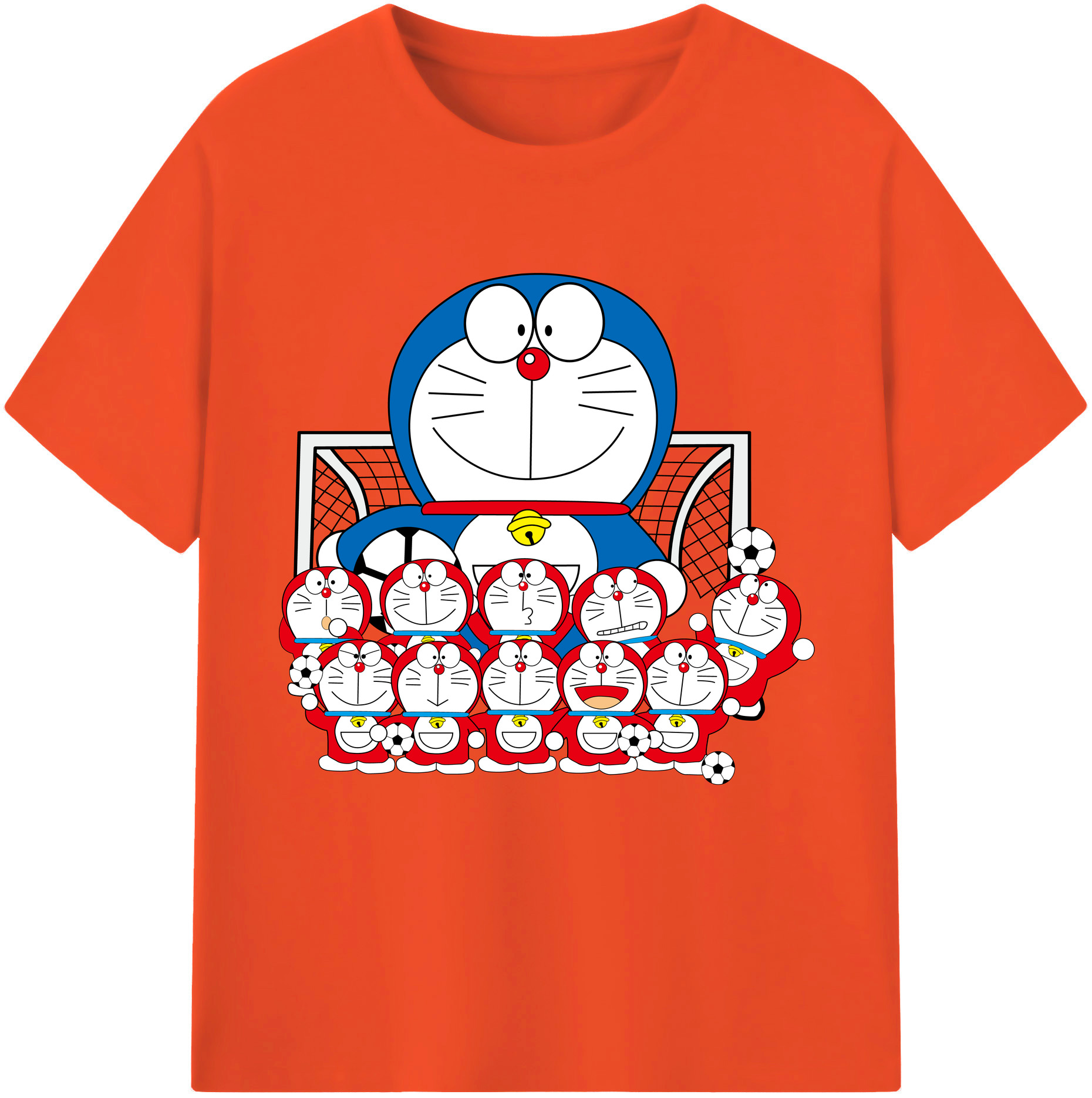 （画像用） ドラえもん Doraemon 綿100％半袖Tシャツ（フロントプリント）