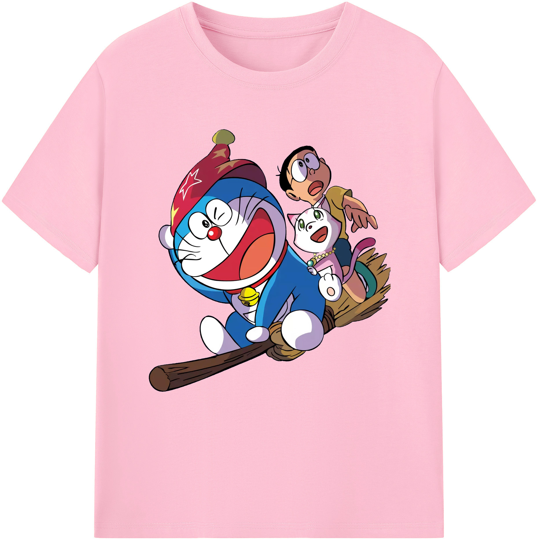 （画像用） ドラえもん Doraemon 綿100％半袖Tシャツ（フロントプリント）