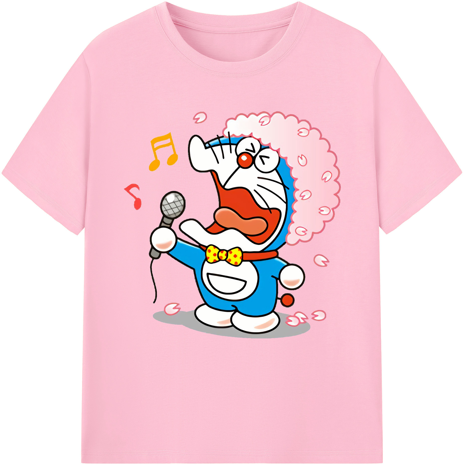 （画像用） ドラえもん Doraemon 綿100％半袖Tシャツ（フロントプリント）