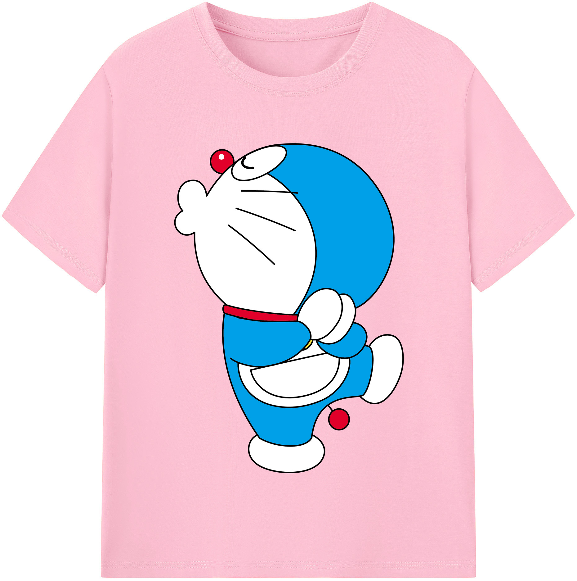 （画像用） ドラえもん Doraemon 綿100％半袖Tシャツ（フロントプリント）