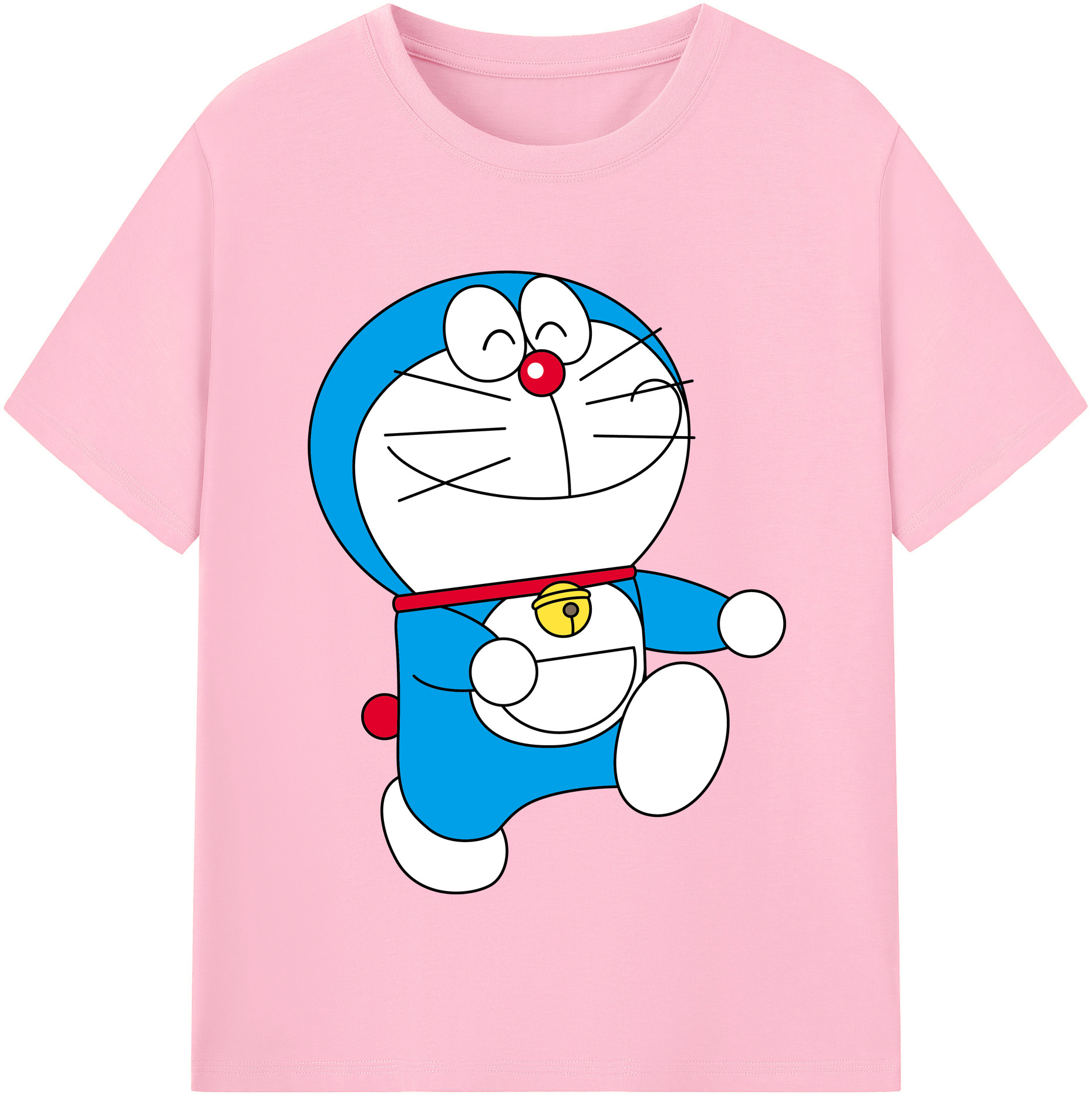 （画像用） ドラえもん Doraemon 綿100％半袖Tシャツ（フロントプリント）