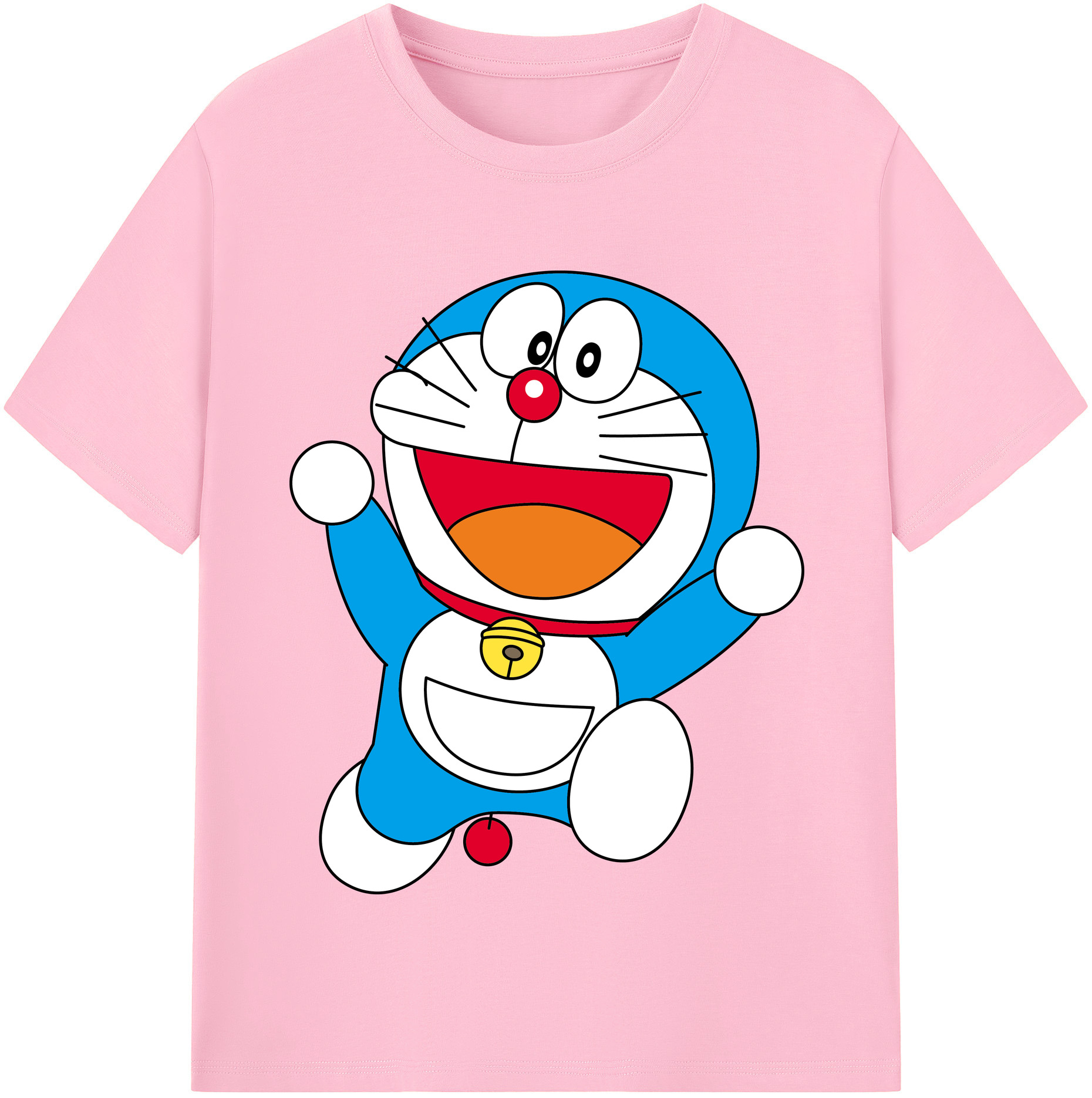 （画像用） ドラえもん Doraemon 綿100％半袖Tシャツ（フロントプリント）