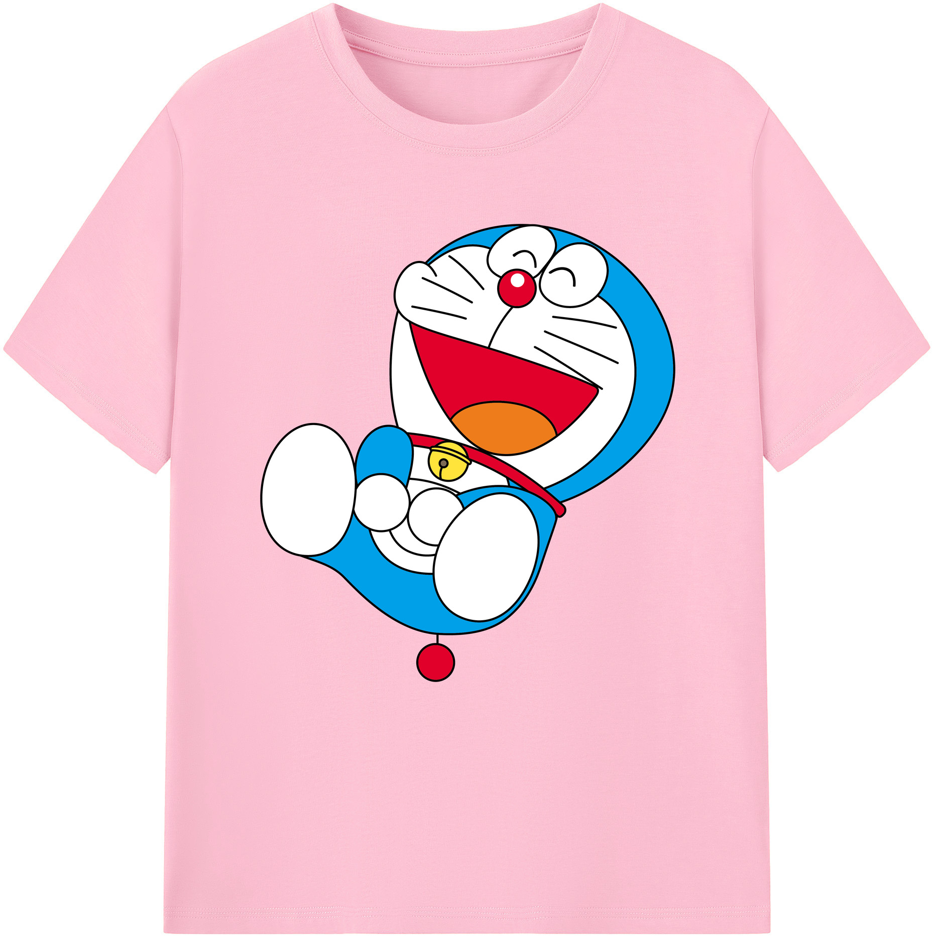 （画像用） ドラえもん Doraemon 綿100％半袖Tシャツ（フロントプリント）