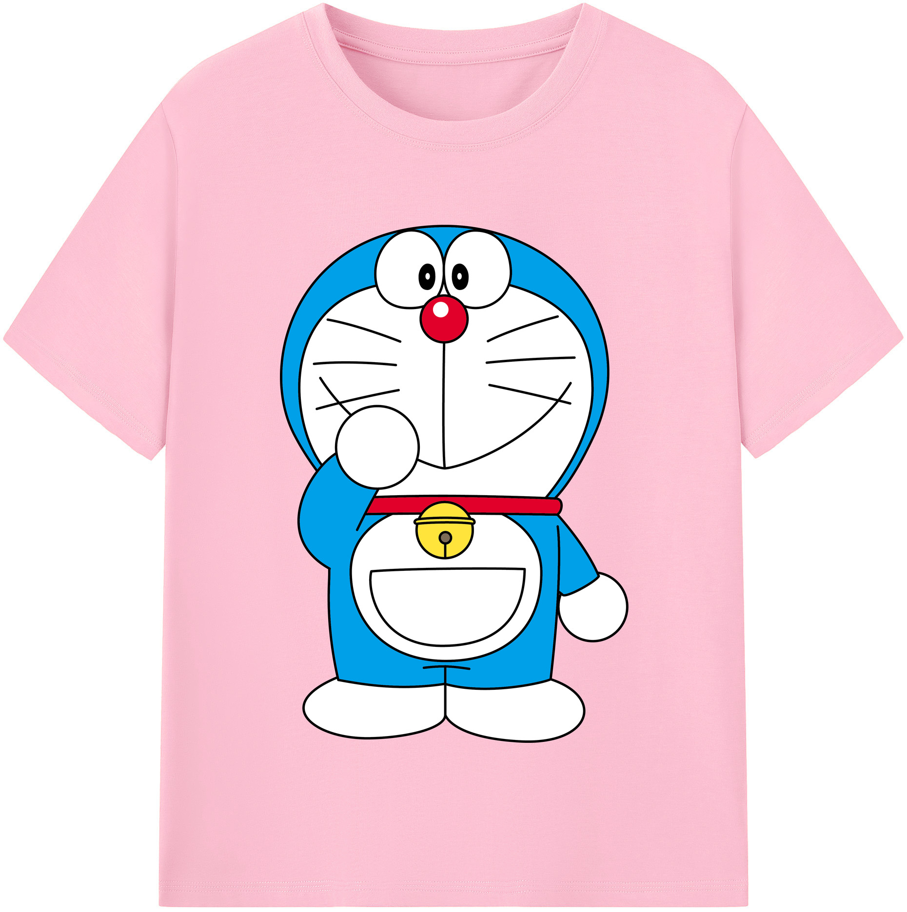 （画像用） ドラえもん Doraemon 綿100％半袖Tシャツ（フロントプリント）