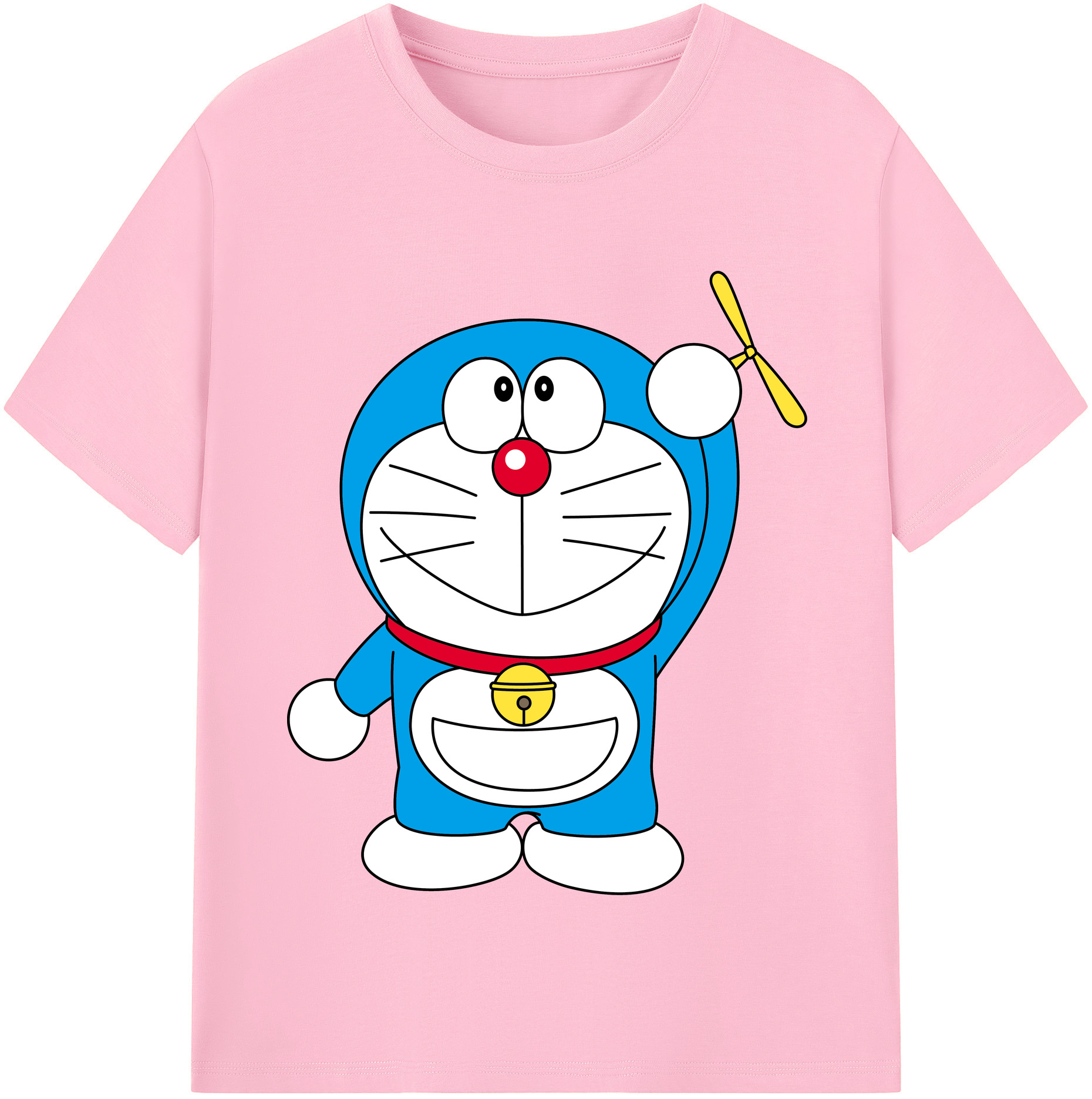 （画像用） ドラえもん Doraemon 綿100％半袖Tシャツ（フロントプリント）