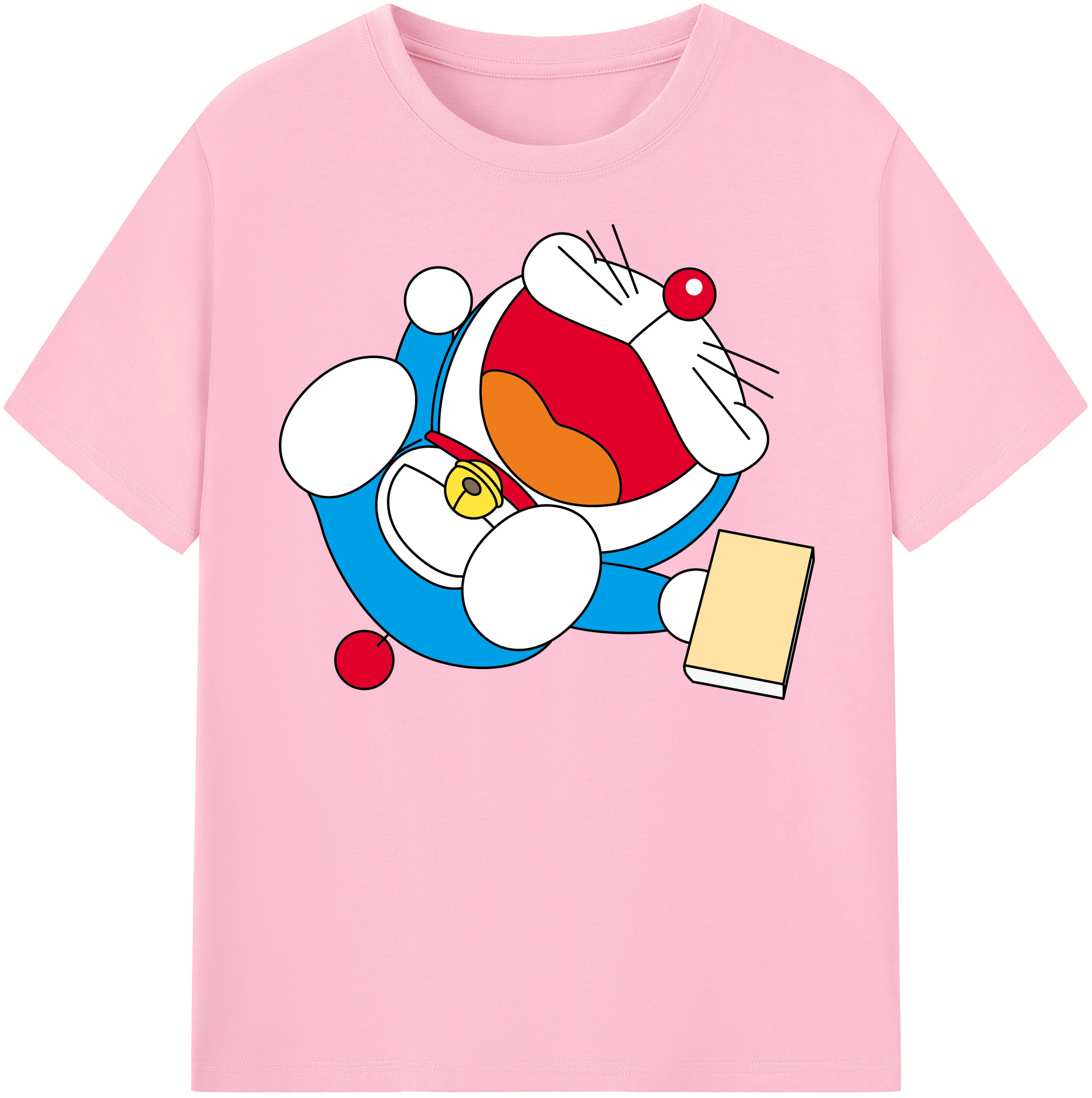 （画像用） ドラえもん Doraemon 綿100％半袖Tシャツ（フロントプリント）