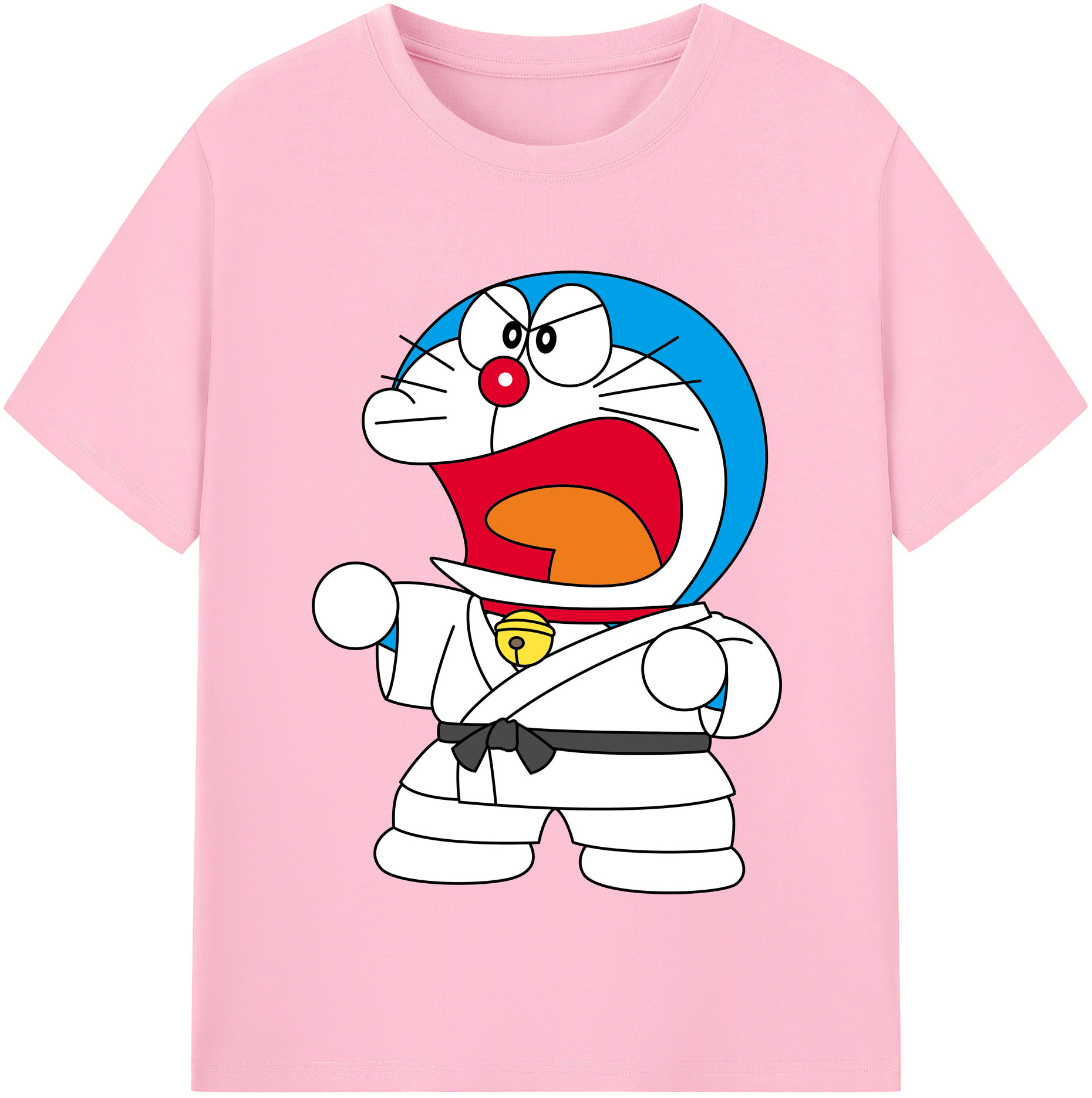 （画像用） ドラえもん Doraemon 綿100％半袖Tシャツ（フロントプリント）