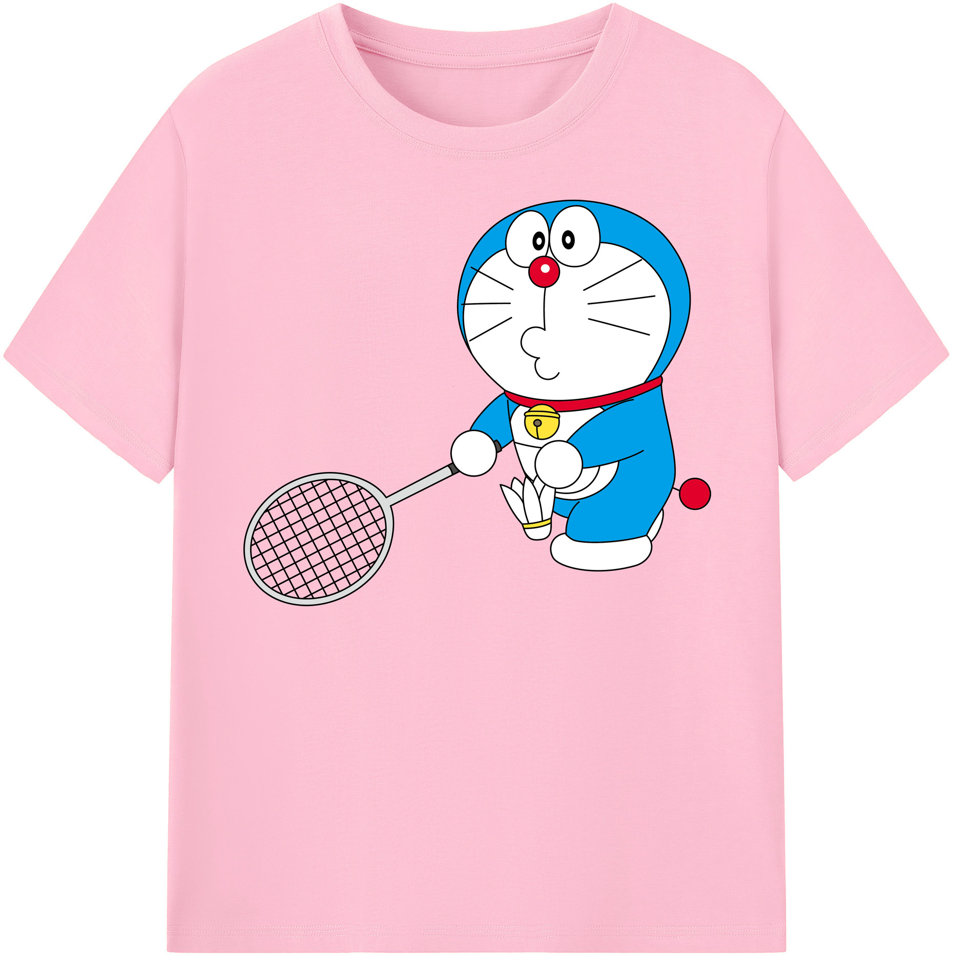 （画像用） ドラえもん Doraemon 綿100％半袖Tシャツ（フロントプリント）