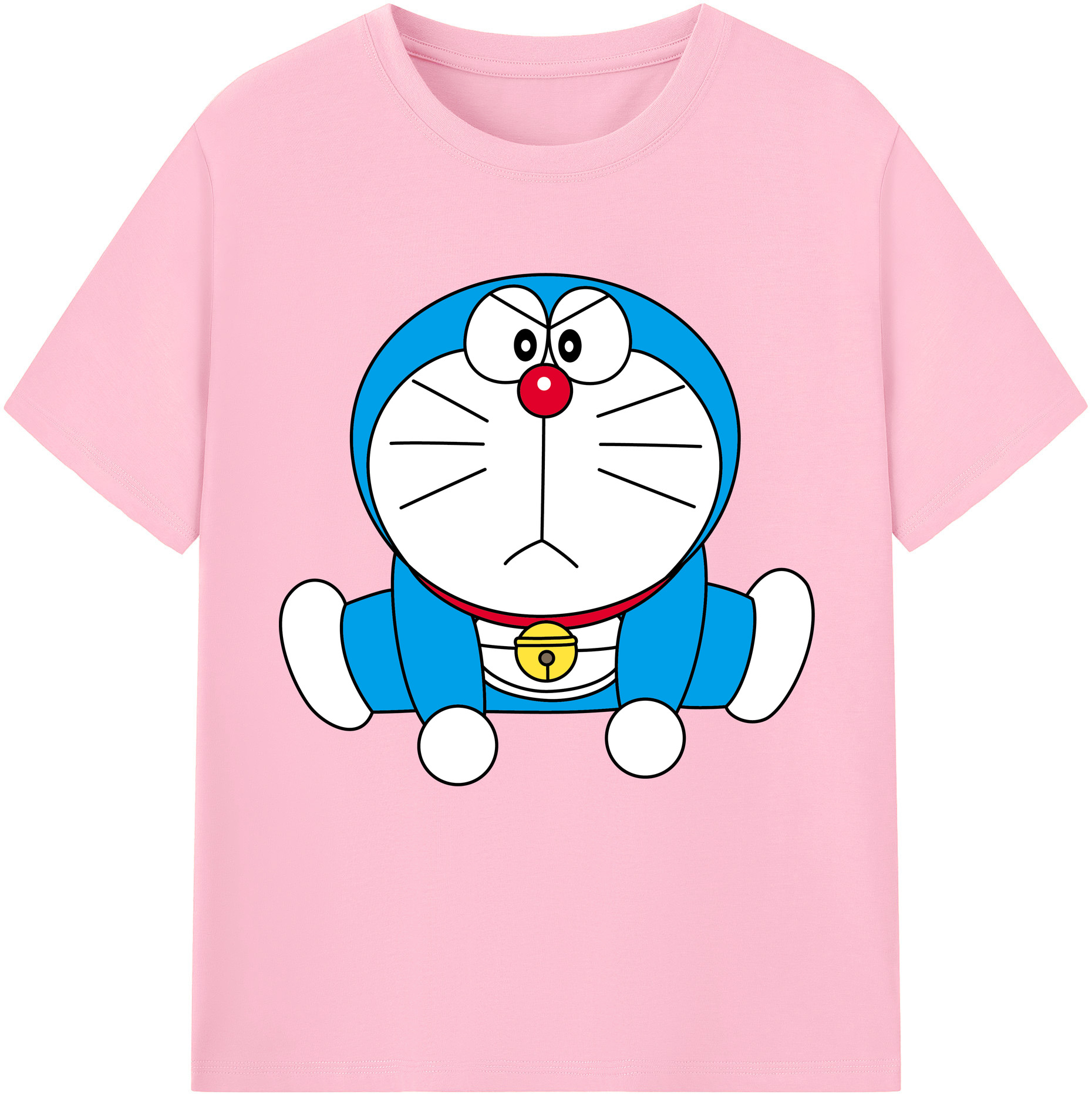 （画像用） ドラえもん Doraemon 綿100％半袖Tシャツ（フロントプリント）