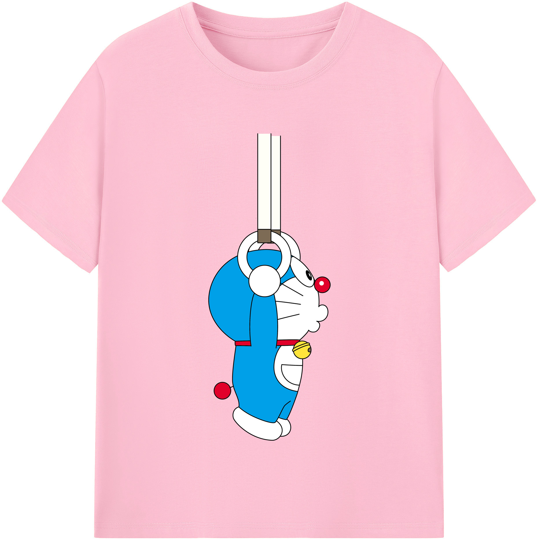 （画像用） ドラえもん Doraemon 綿100％半袖Tシャツ（フロントプリント）