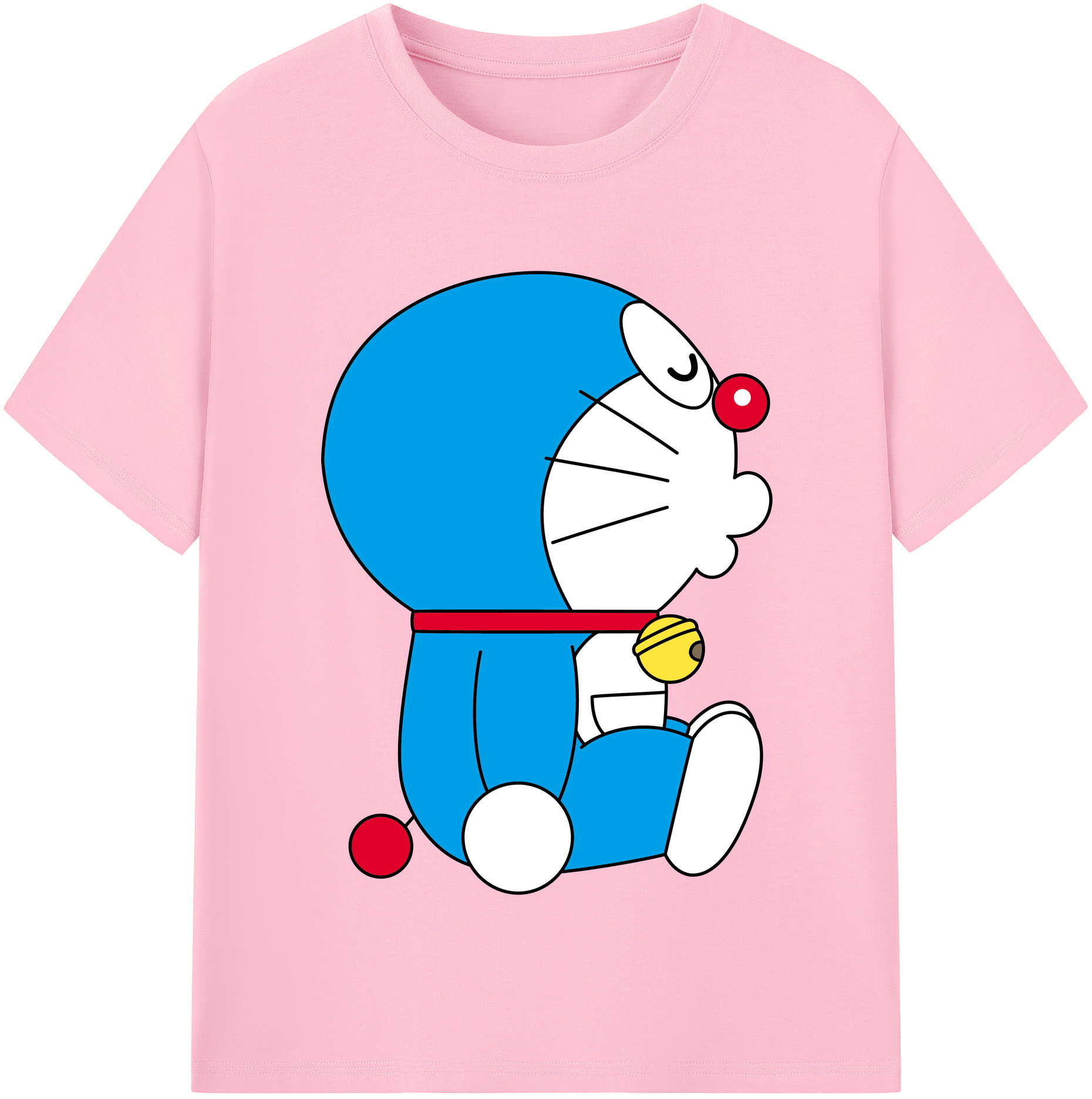 （画像用） ドラえもん Doraemon 綿100％半袖Tシャツ（フロントプリント）