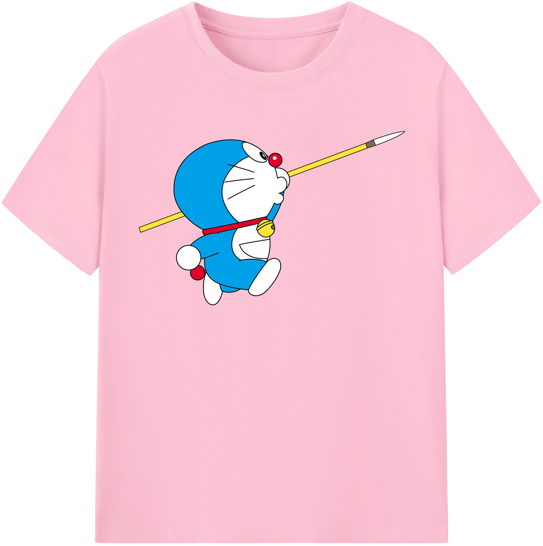 （画像用） ドラえもん Doraemon 綿100％半袖Tシャツ（フロントプリント）