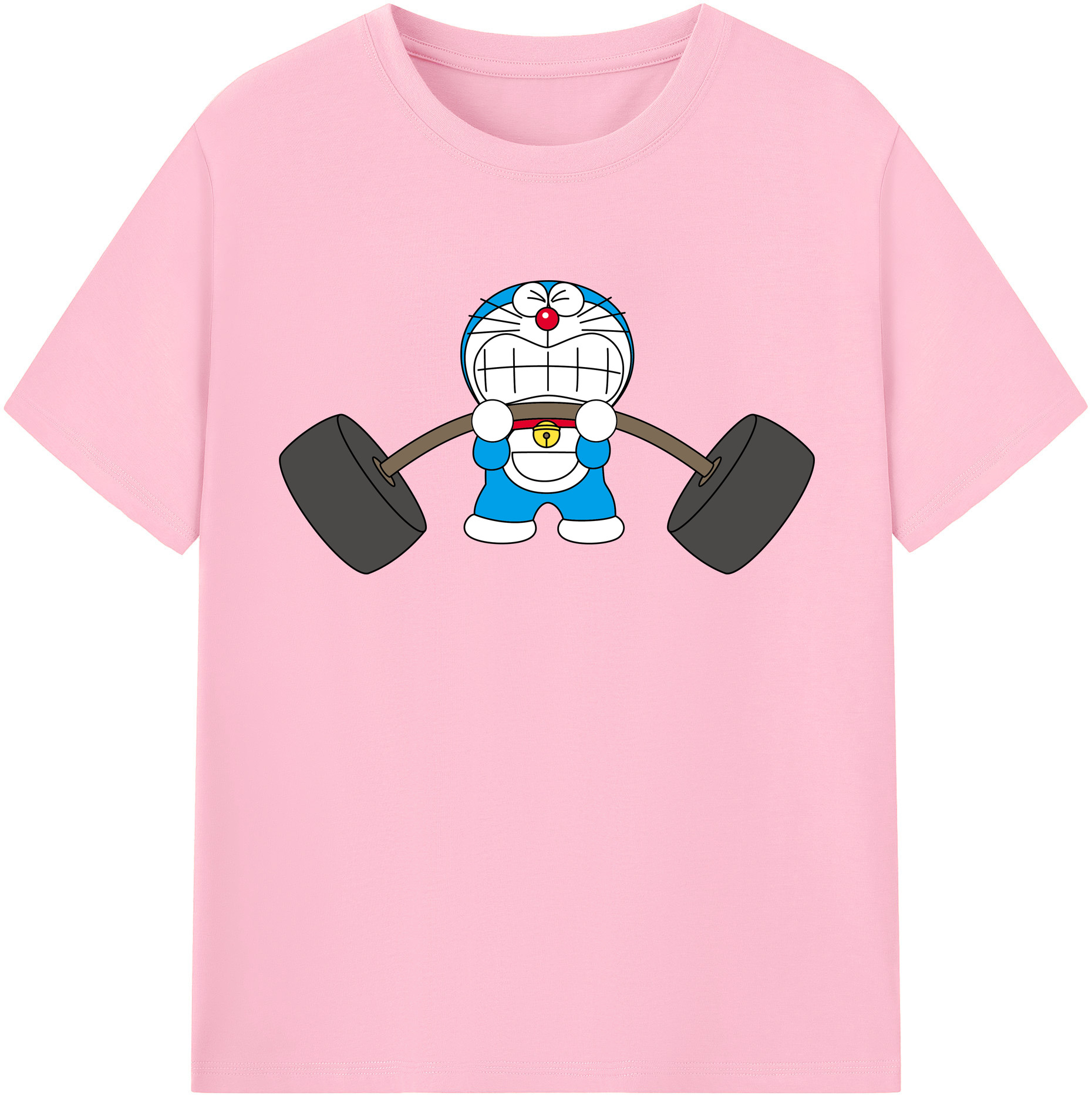 （画像用） ドラえもん Doraemon 綿100％半袖Tシャツ（フロントプリント）
