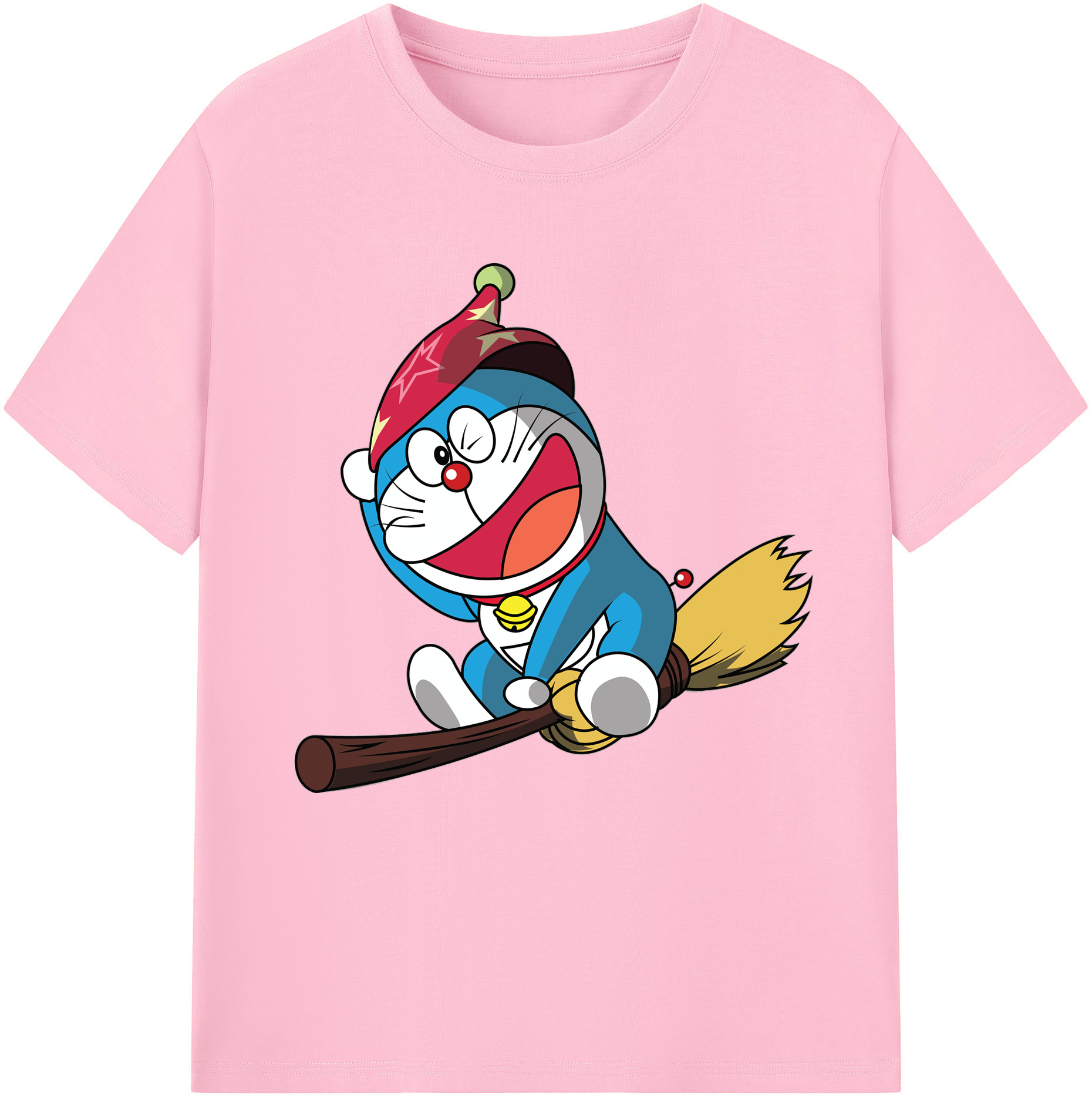 （画像用） ドラえもん Doraemon 綿100％半袖Tシャツ（フロントプリント）