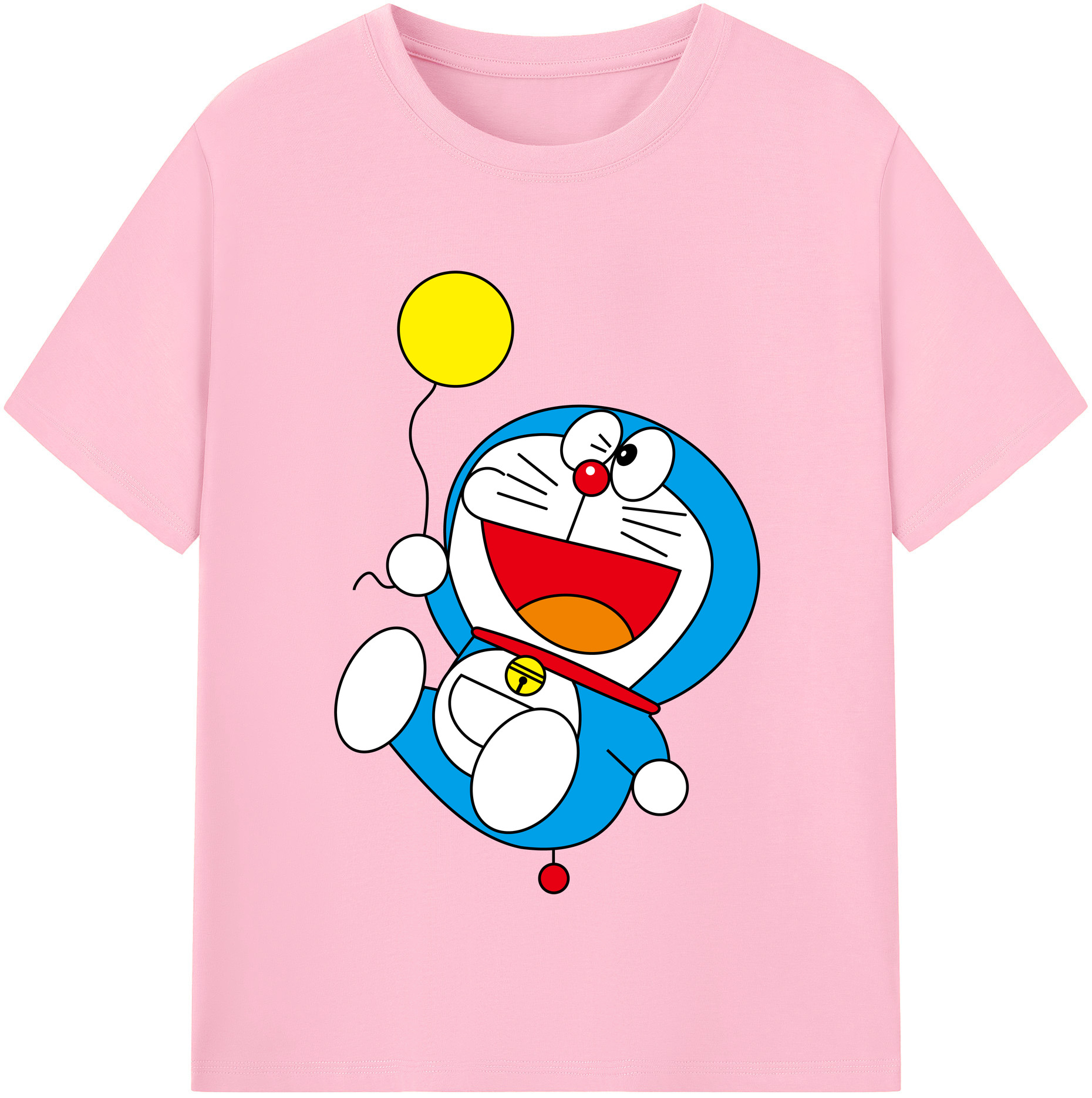 （画像用） ドラえもん Doraemon 綿100％半袖Tシャツ（フロントプリント）