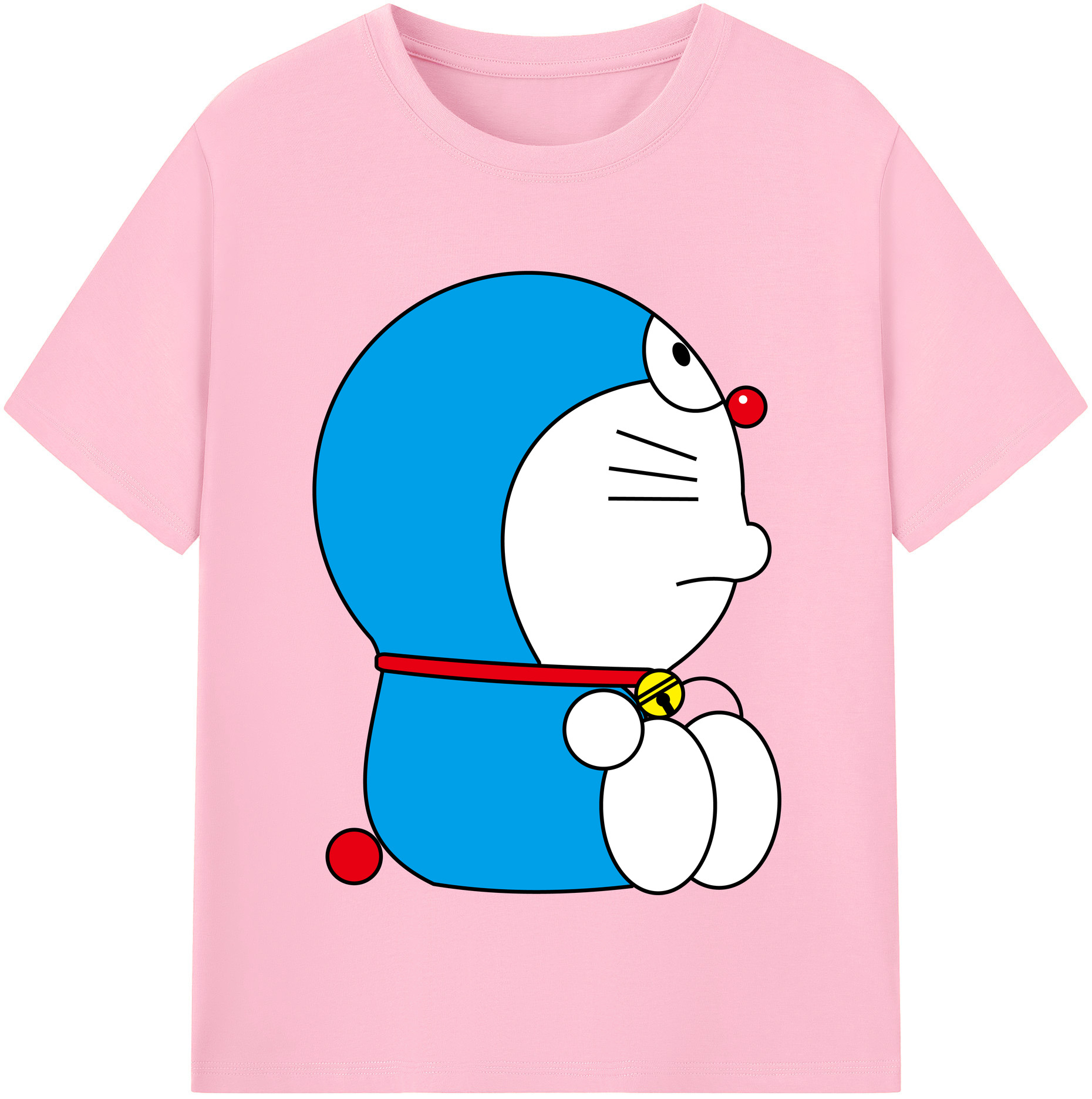 （画像用） ドラえもん Doraemon 綿100％半袖Tシャツ（フロントプリント）