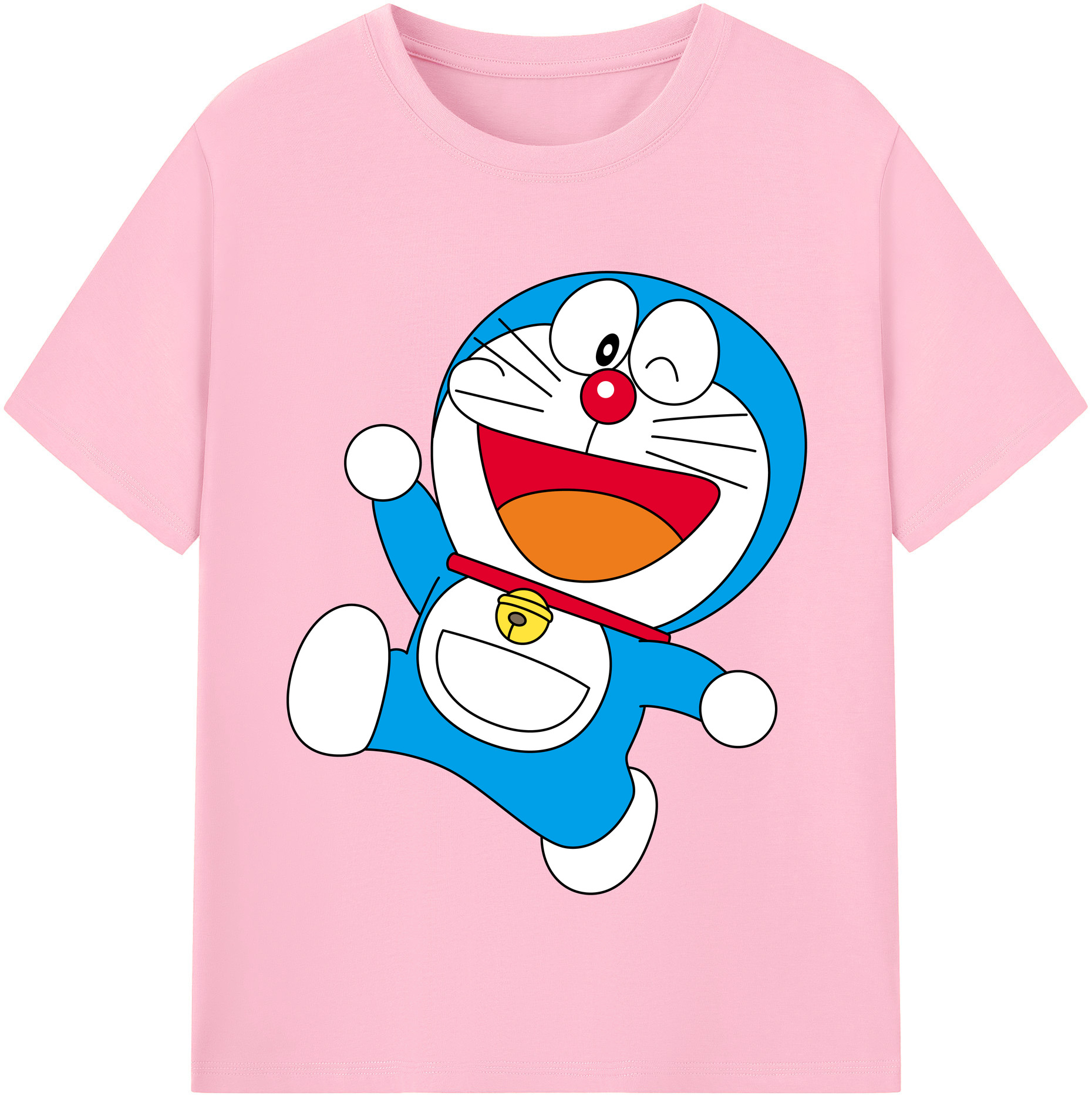 （画像用） ドラえもん Doraemon 綿100％半袖Tシャツ（フロントプリント）