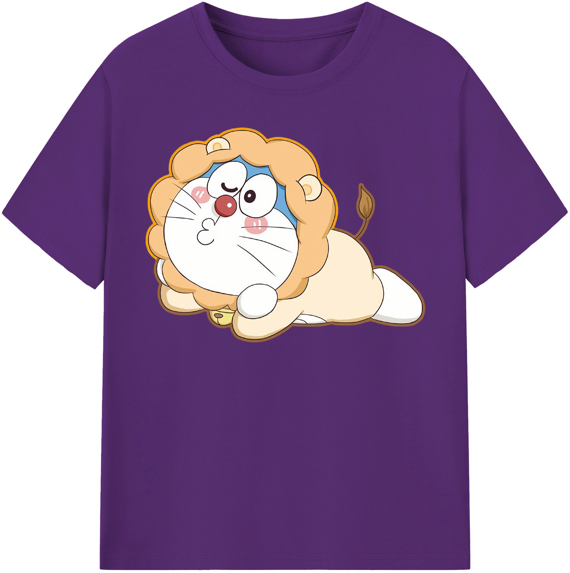 （画像用） ドラえもん Doraemon 綿100％半袖Tシャツ（フロントプリント）