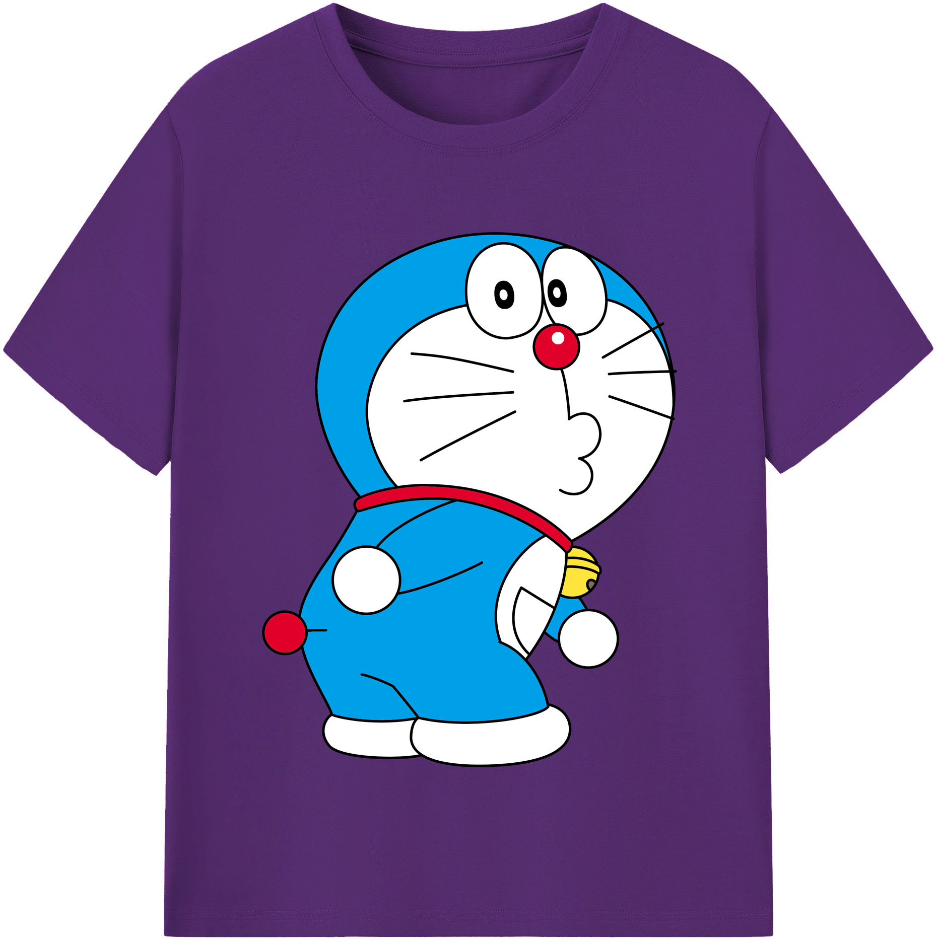 （画像用） ドラえもん Doraemon 綿100％半袖Tシャツ（フロントプリント）