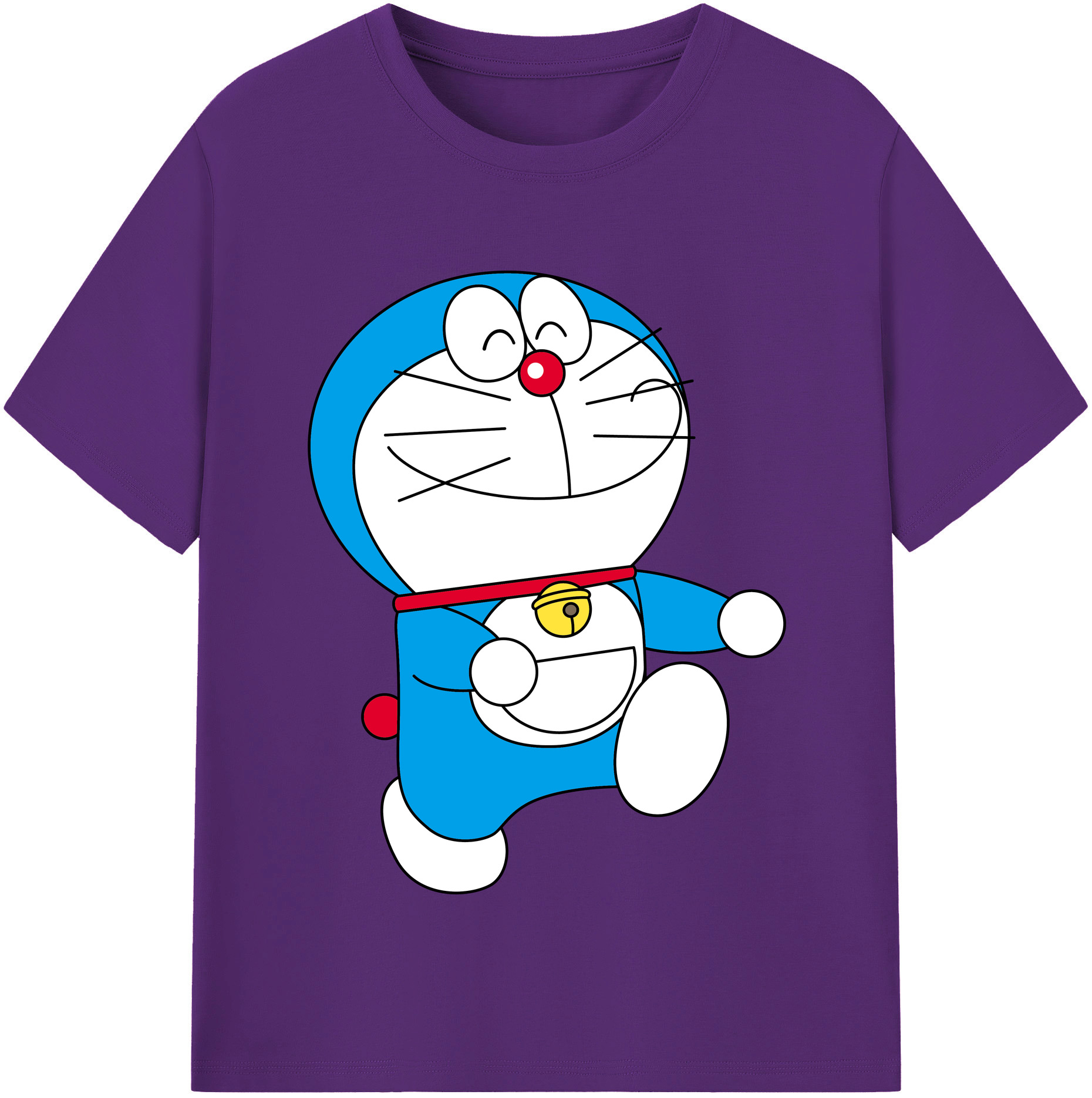 （画像用） ドラえもん Doraemon 綿100％半袖Tシャツ（フロントプリント）