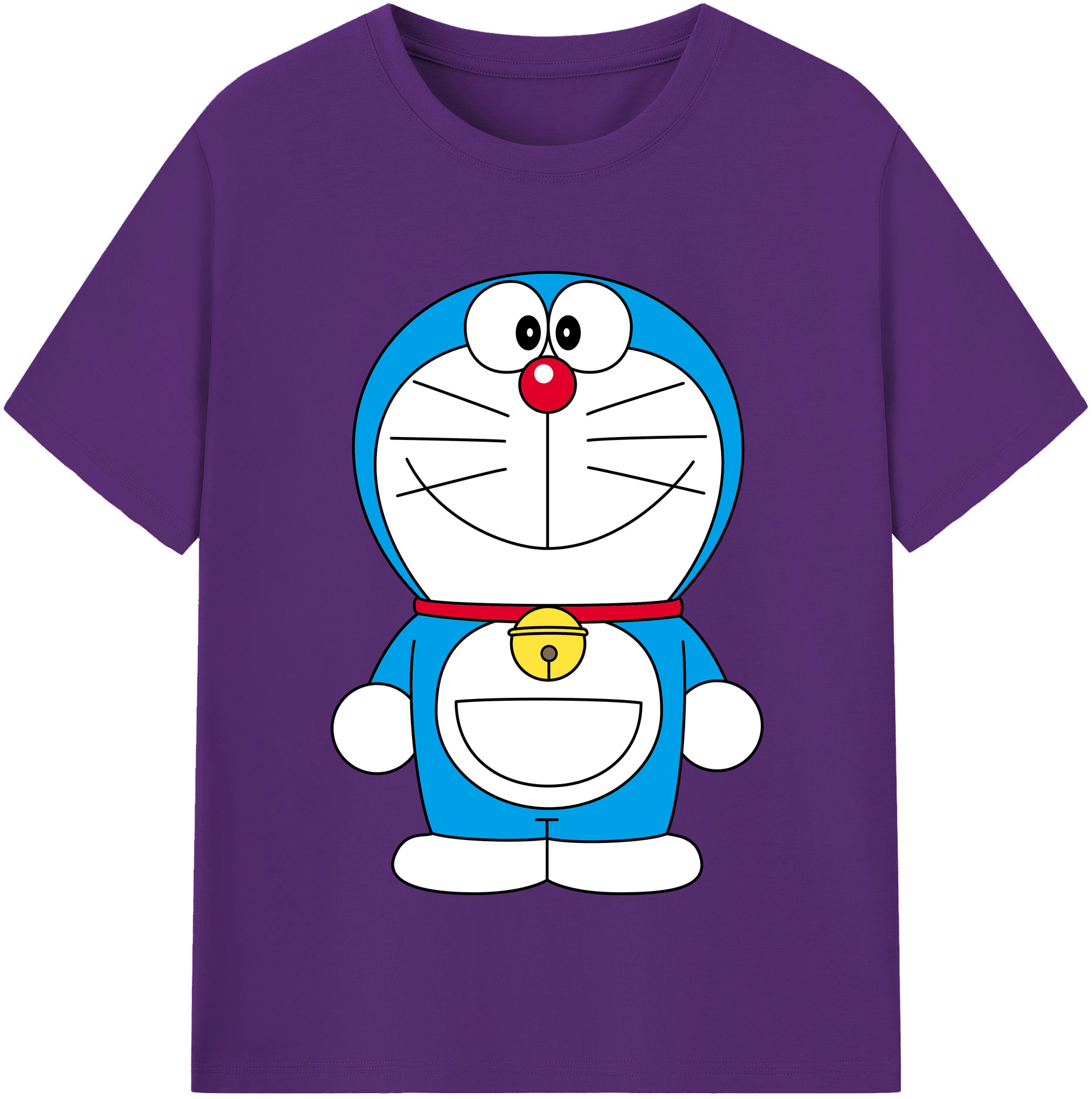 （画像用） ドラえもん Doraemon 綿100％半袖Tシャツ（フロントプリント）