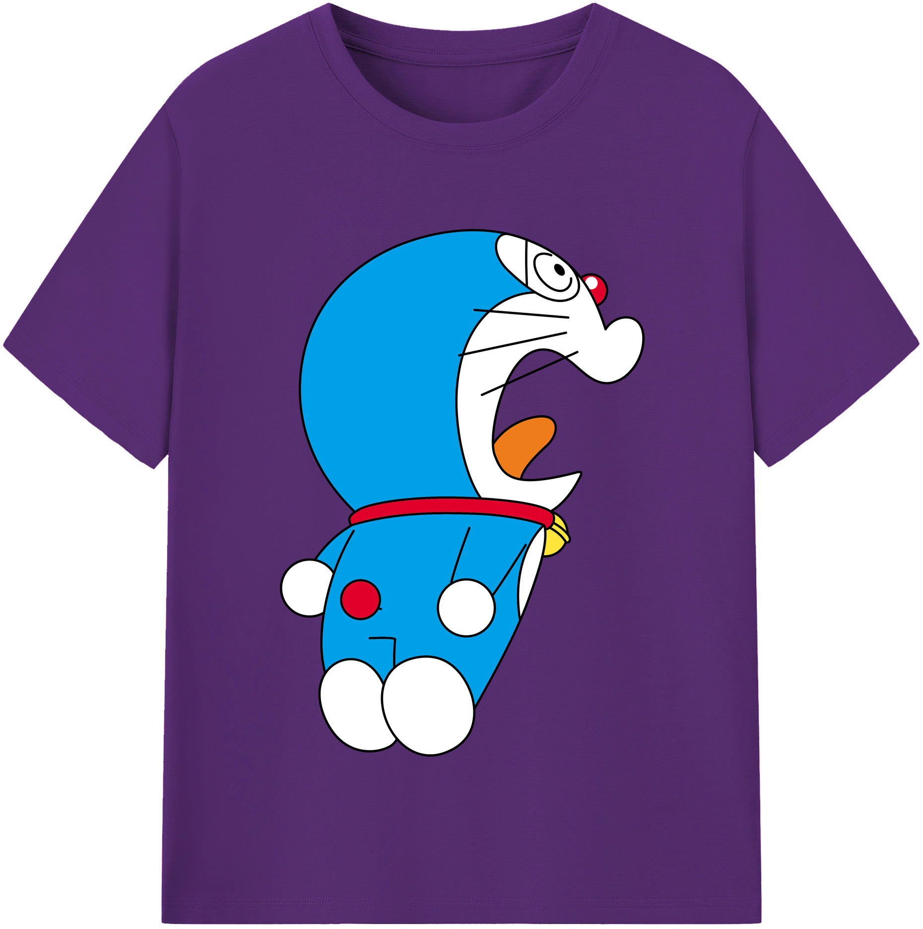 （画像用） ドラえもん Doraemon 綿100％半袖Tシャツ（フロントプリント）