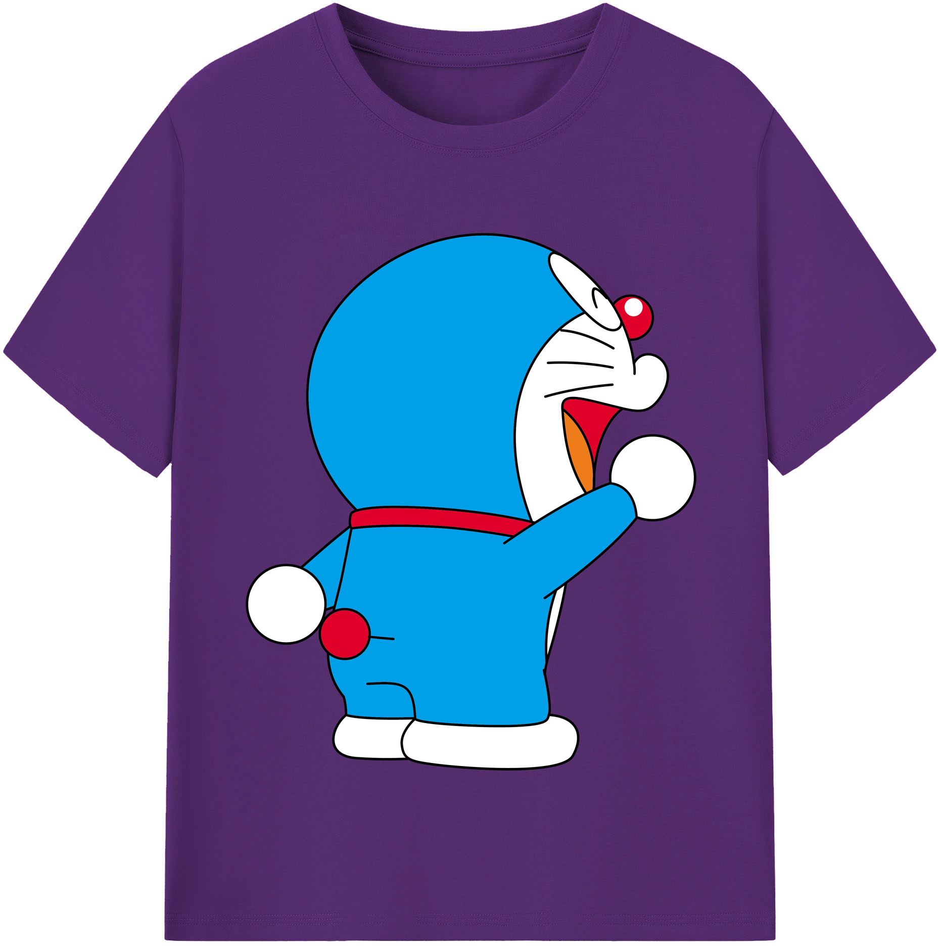 （画像用） ドラえもん Doraemon 綿100％半袖Tシャツ（フロントプリント）