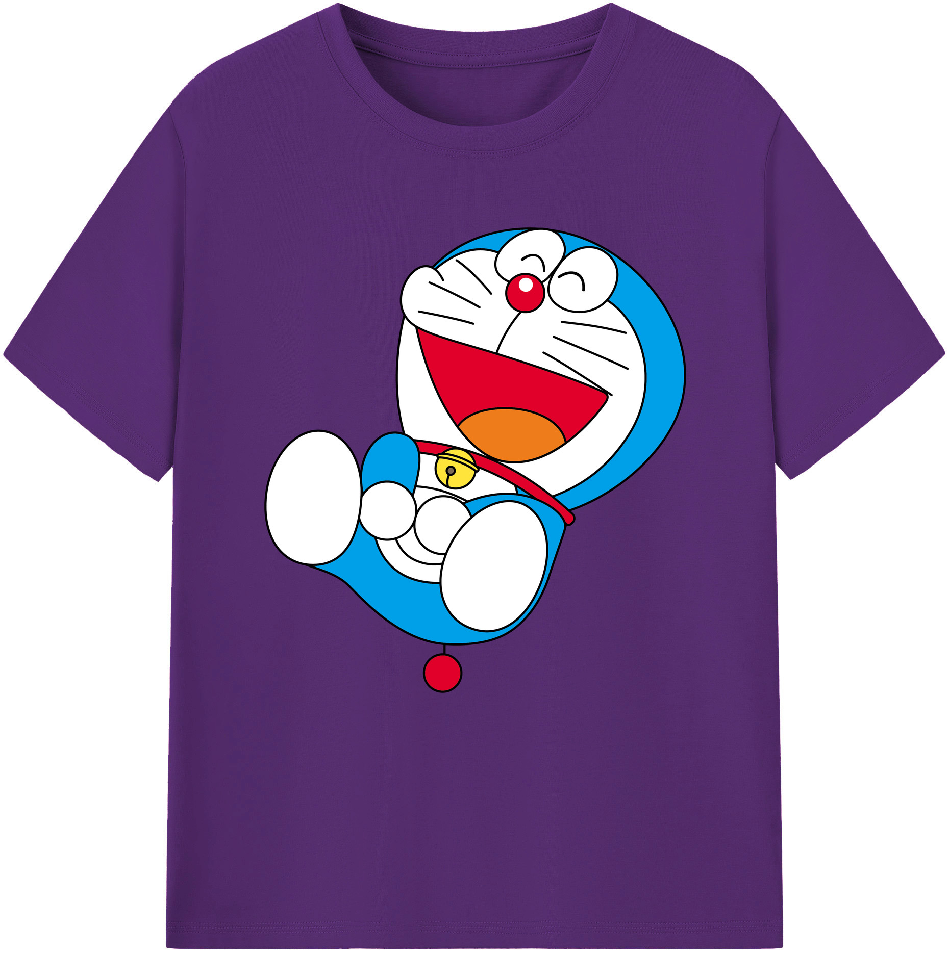 （画像用） ドラえもん Doraemon 綿100％半袖Tシャツ（フロントプリント）
