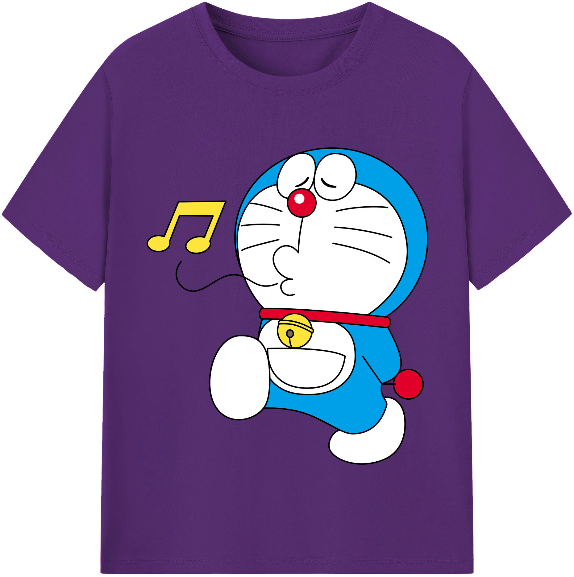 （画像用） ドラえもん Doraemon 綿100％半袖Tシャツ（フロントプリント）