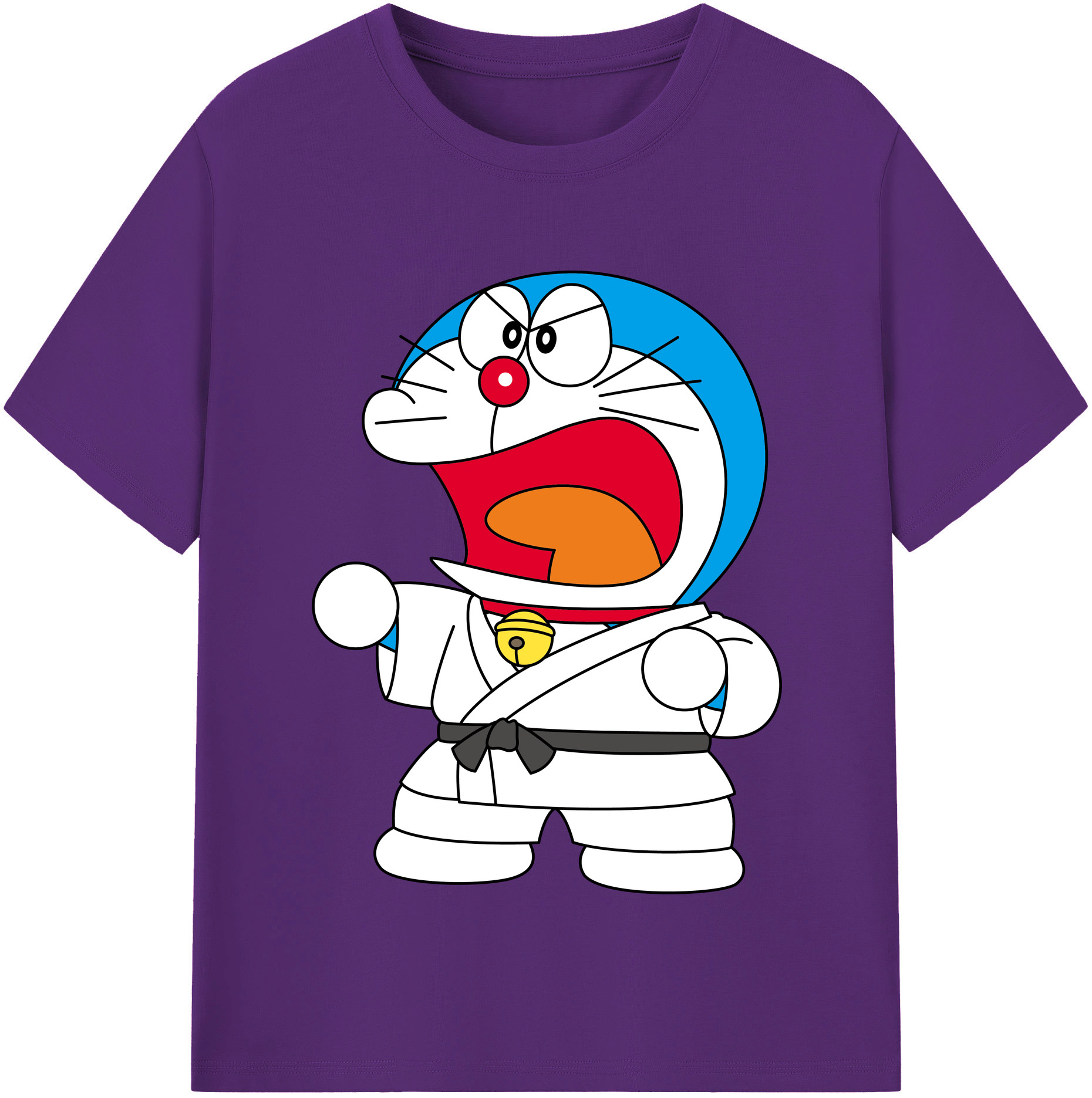 （画像用） ドラえもん Doraemon 綿100％半袖Tシャツ（フロントプリント）
