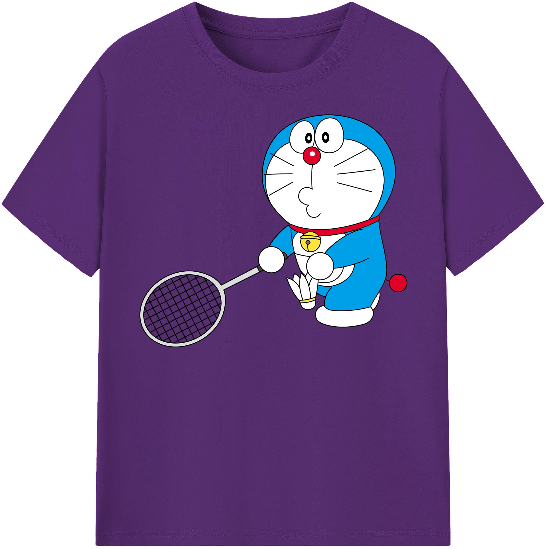 （画像用） ドラえもん Doraemon 綿100％半袖Tシャツ（フロントプリント）