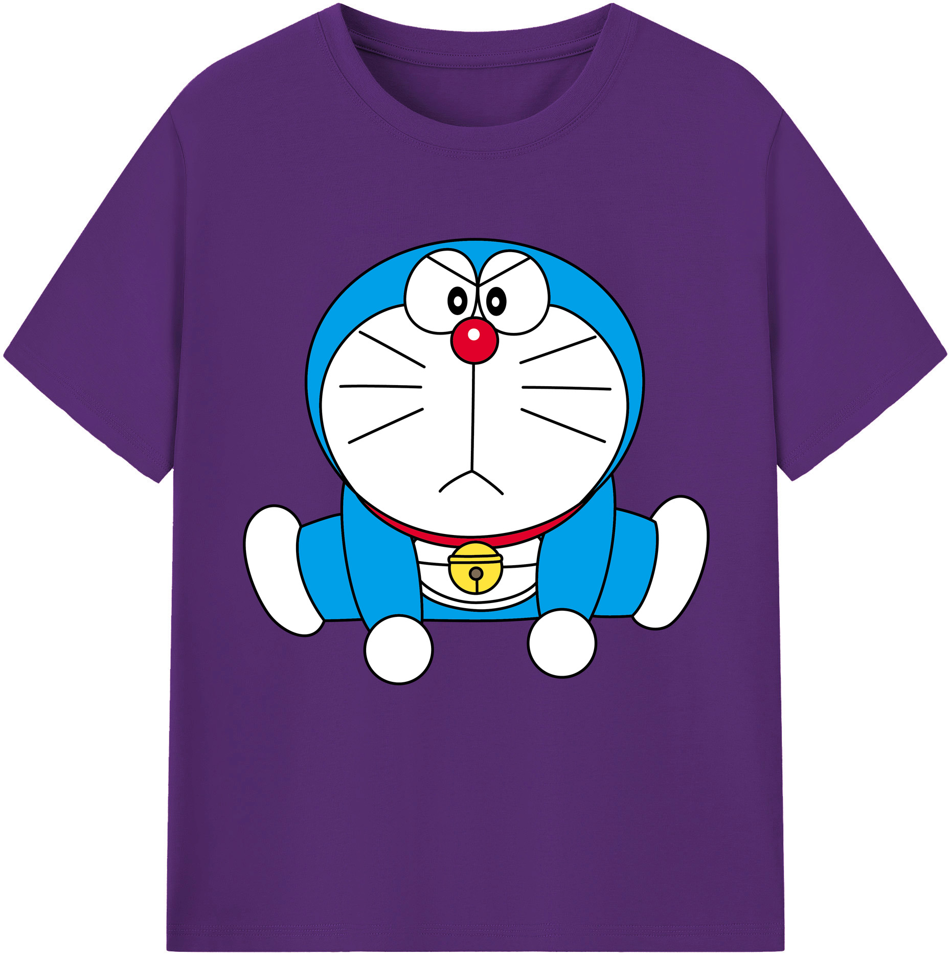（画像用） ドラえもん Doraemon 綿100％半袖Tシャツ（フロントプリント）