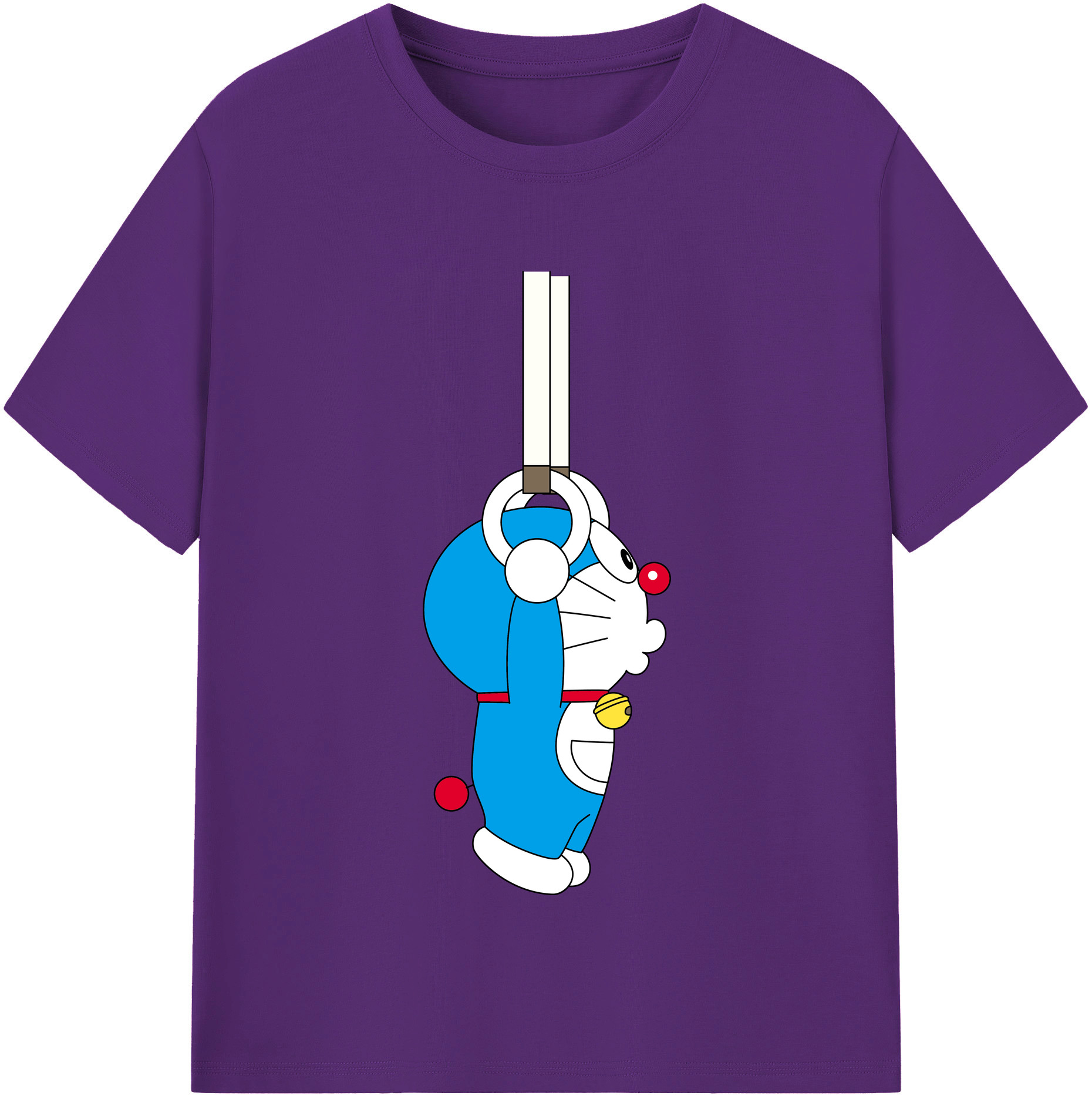 （画像用） ドラえもん Doraemon 綿100％半袖Tシャツ（フロントプリント）
