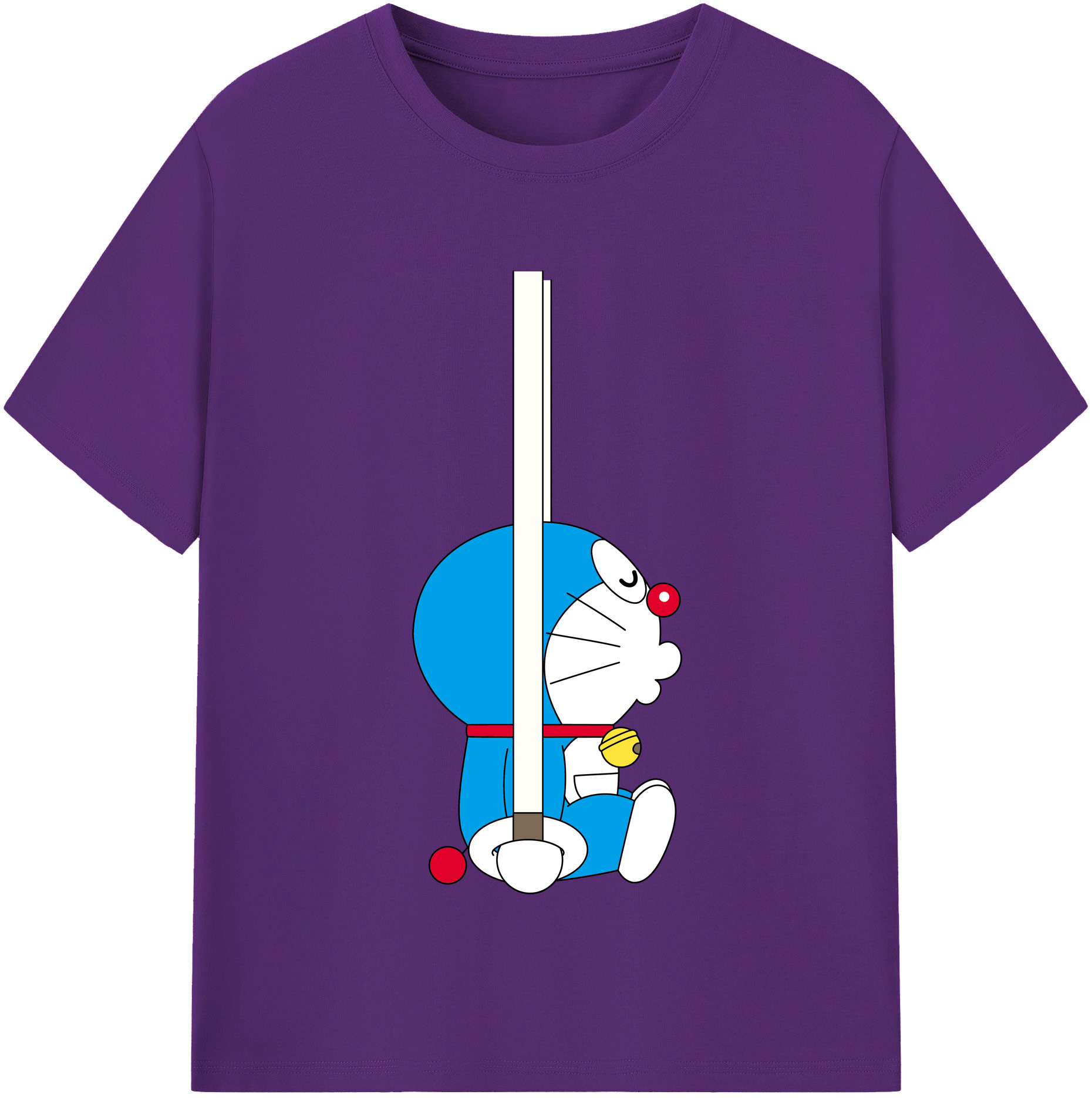 （画像用） ドラえもん Doraemon 綿100％半袖Tシャツ（フロントプリント）