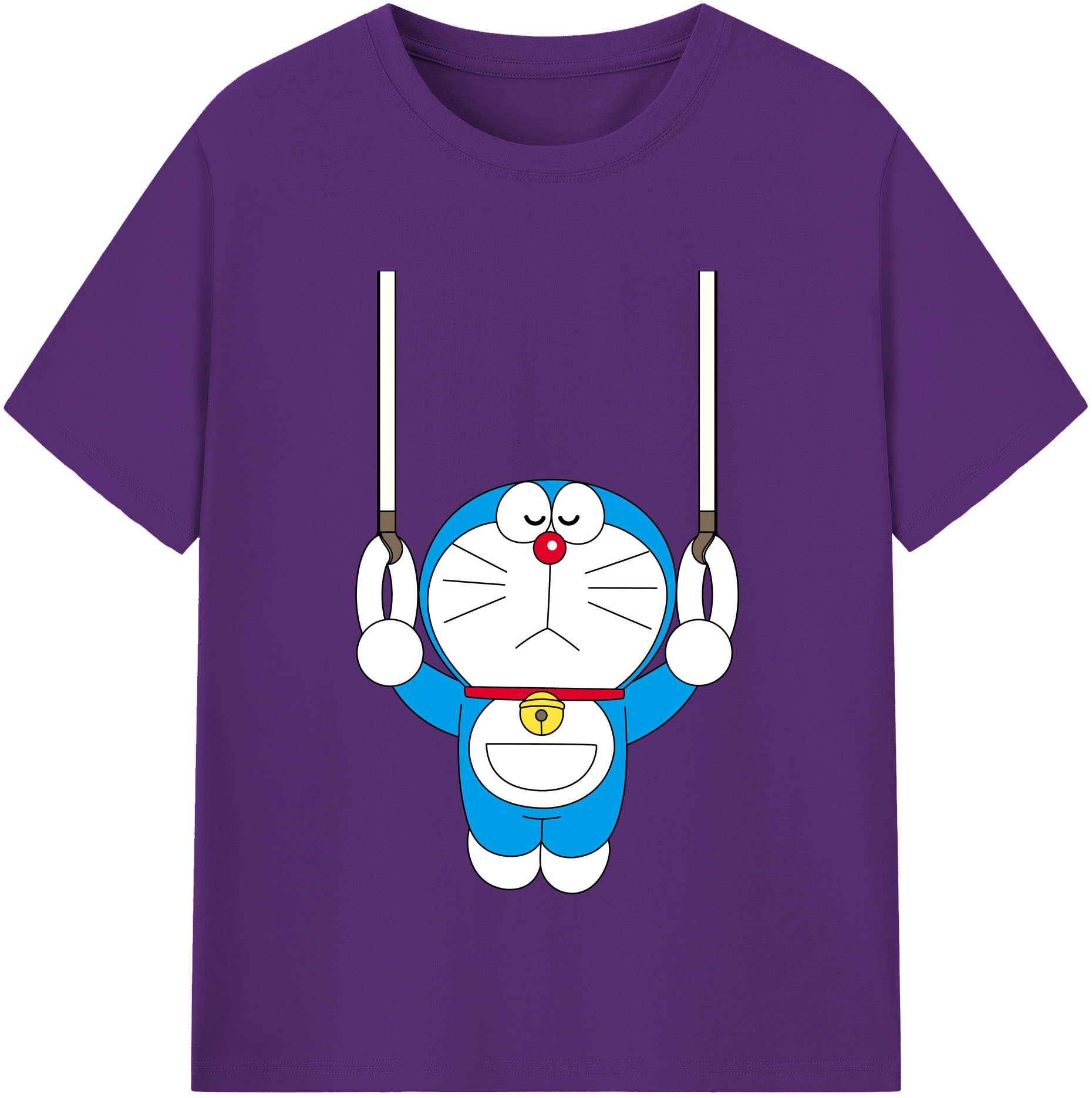 （画像用） ドラえもん Doraemon 綿100％半袖Tシャツ（フロントプリント）
