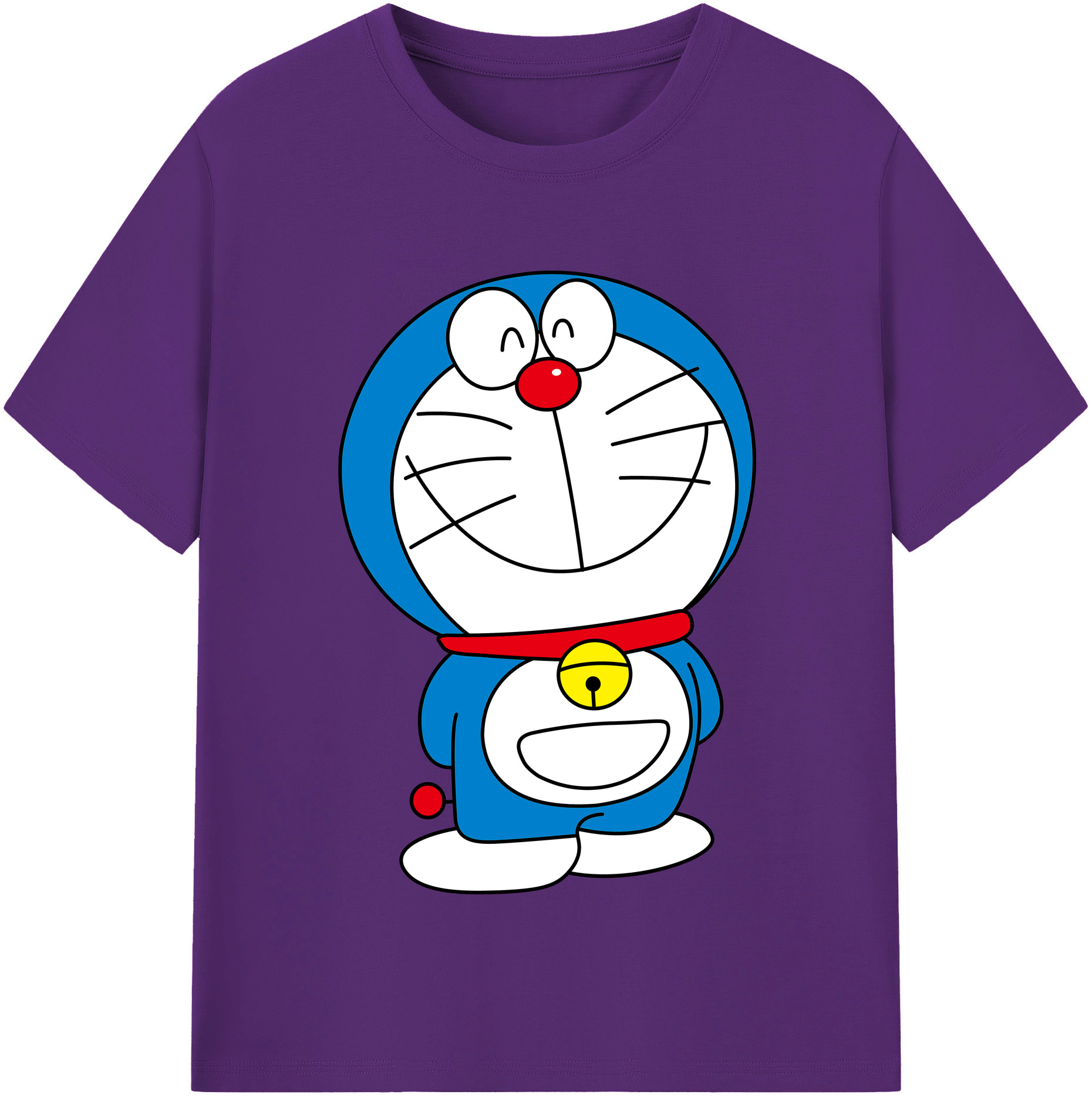 （画像用） ドラえもん Doraemon 綿100％半袖Tシャツ（フロントプリント）