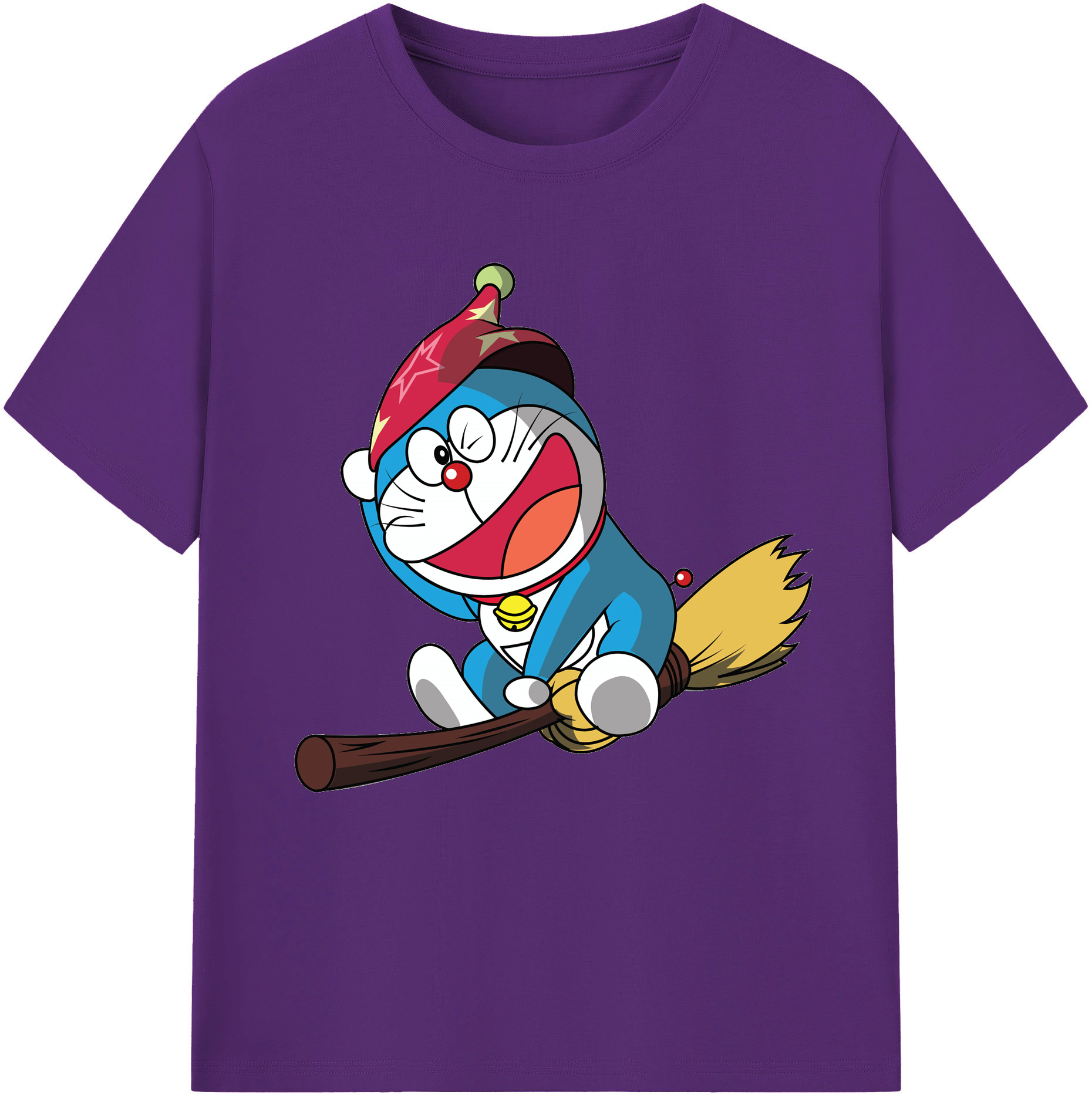 （画像用） ドラえもん Doraemon 綿100％半袖Tシャツ（フロントプリント）