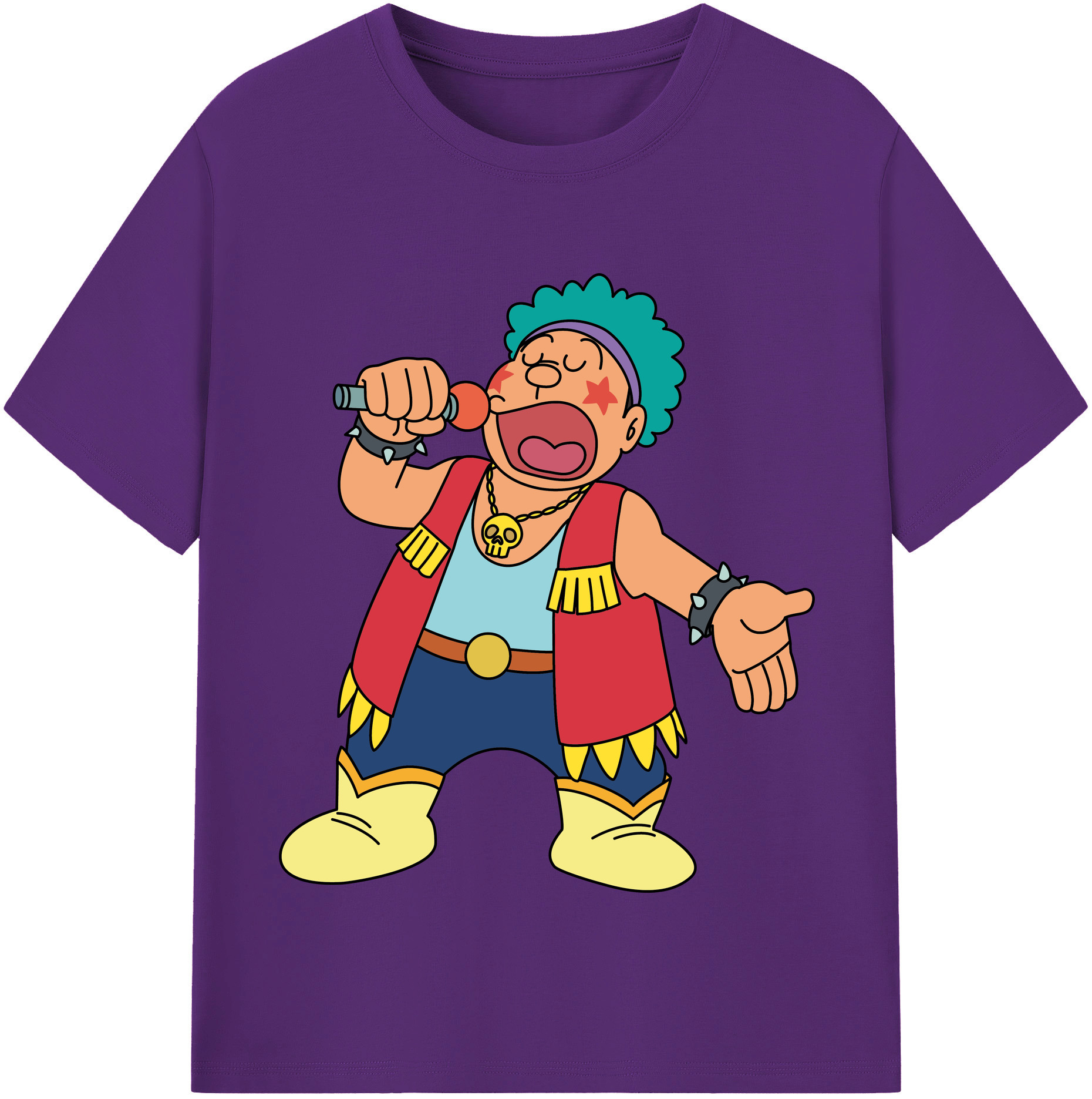 （画像用） ドラえもん 剛田武 Doraemon Gouta Takeshi 綿100％半袖Tシャツ（フロントプリント）