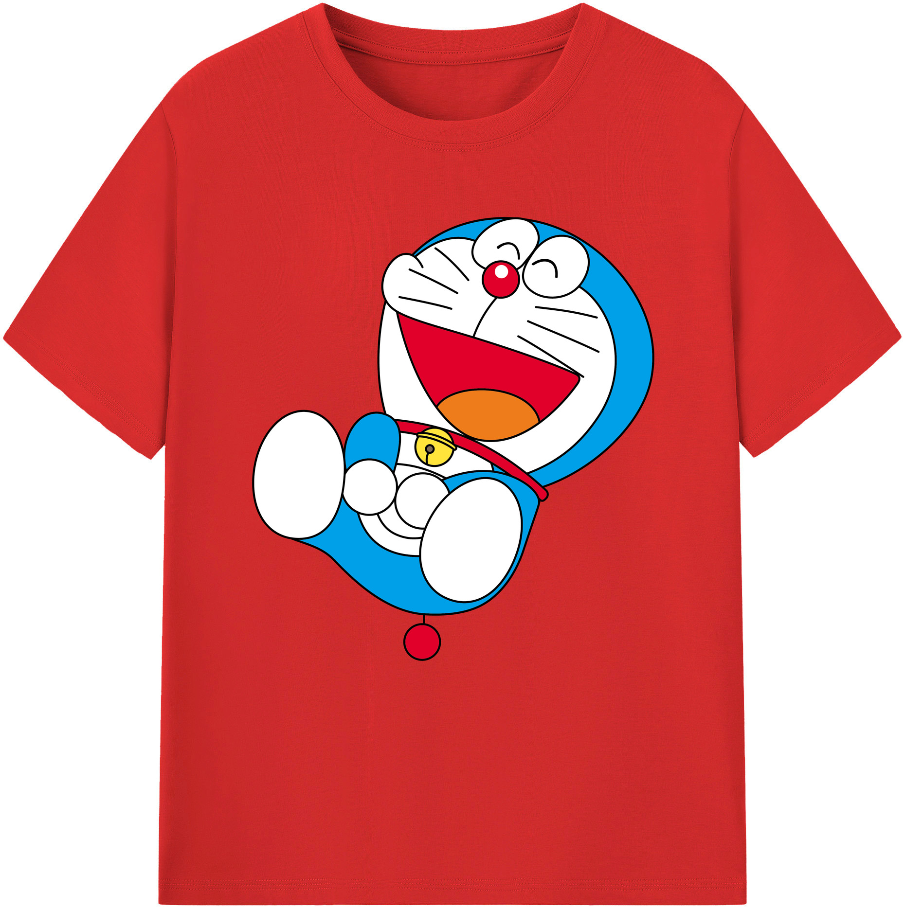 （画像用） ドラえもん Doraemon 綿100％半袖Tシャツ（フロントプリント）