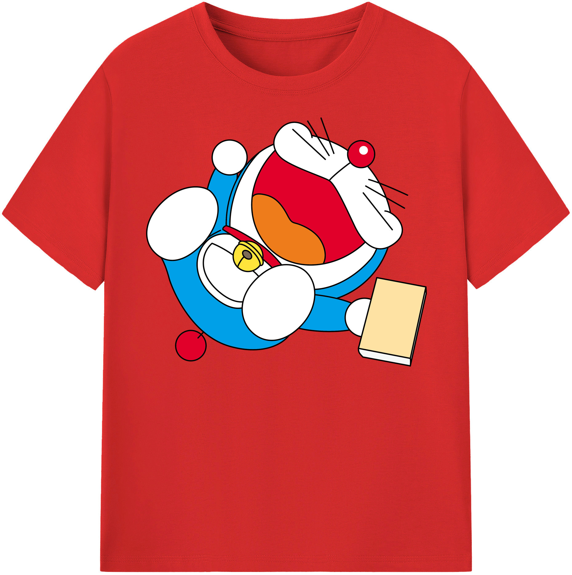 （画像用） ドラえもん Doraemon 綿100％半袖Tシャツ（フロントプリント）
