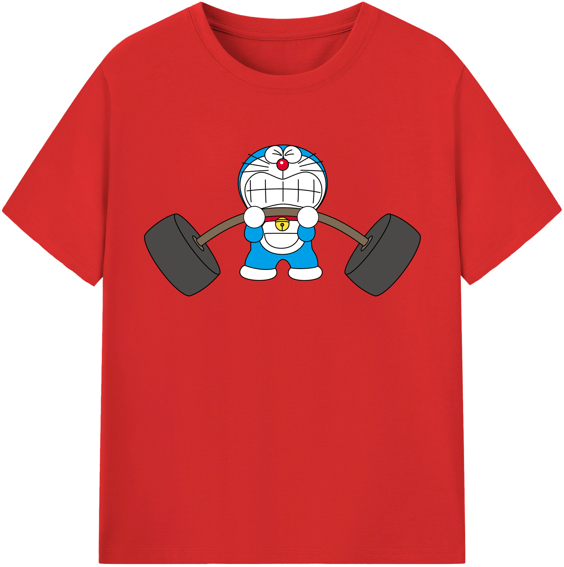 （画像用） ドラえもん Doraemon 綿100％半袖Tシャツ（フロントプリント）
